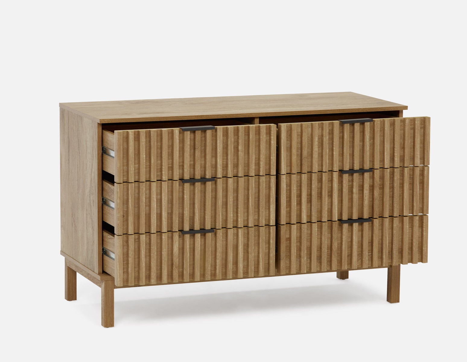 RIONA commode à 6 tiroirs style japandi undefined