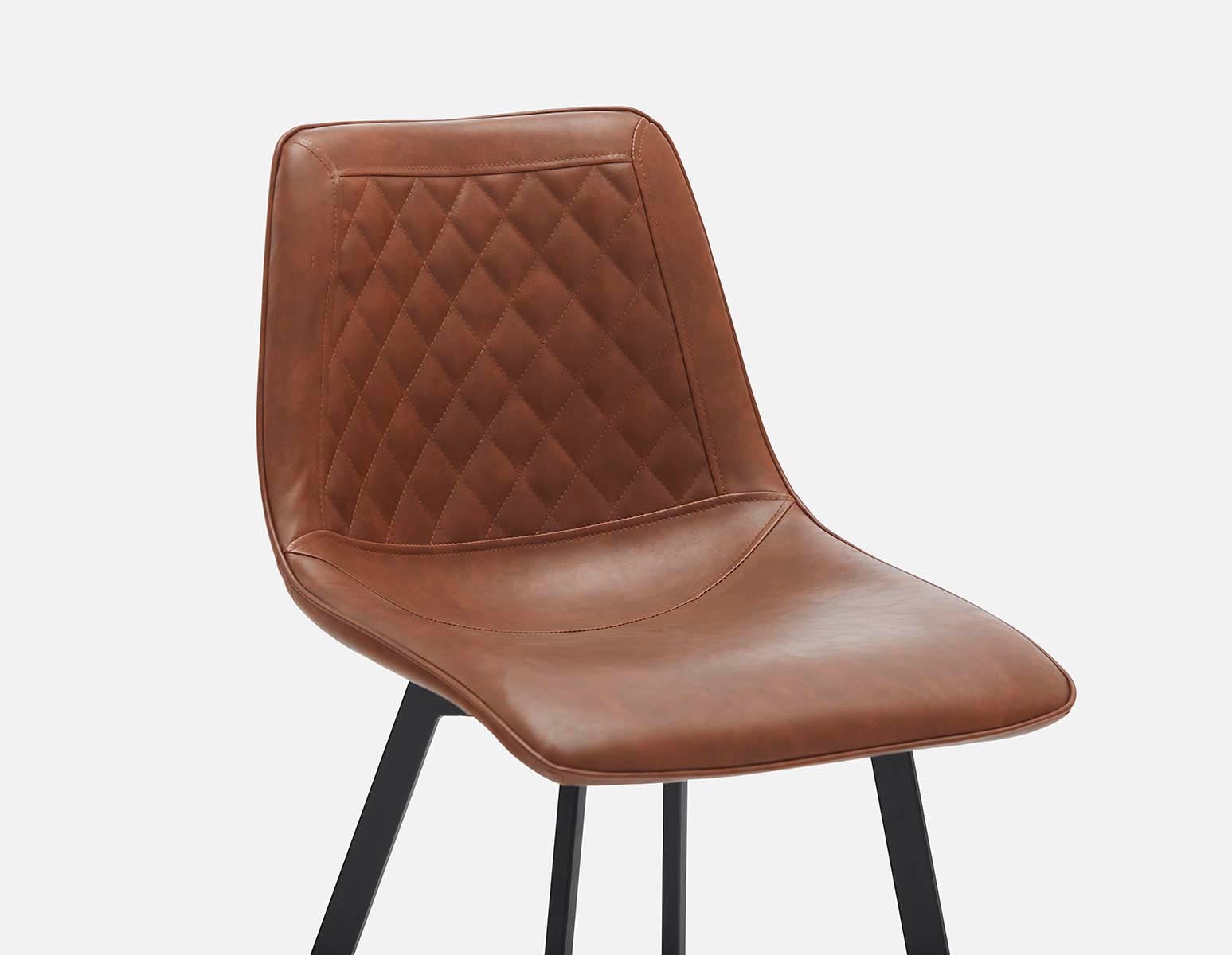 MALI tabouret de comptoir moderne avec dossier 61 cm undefined