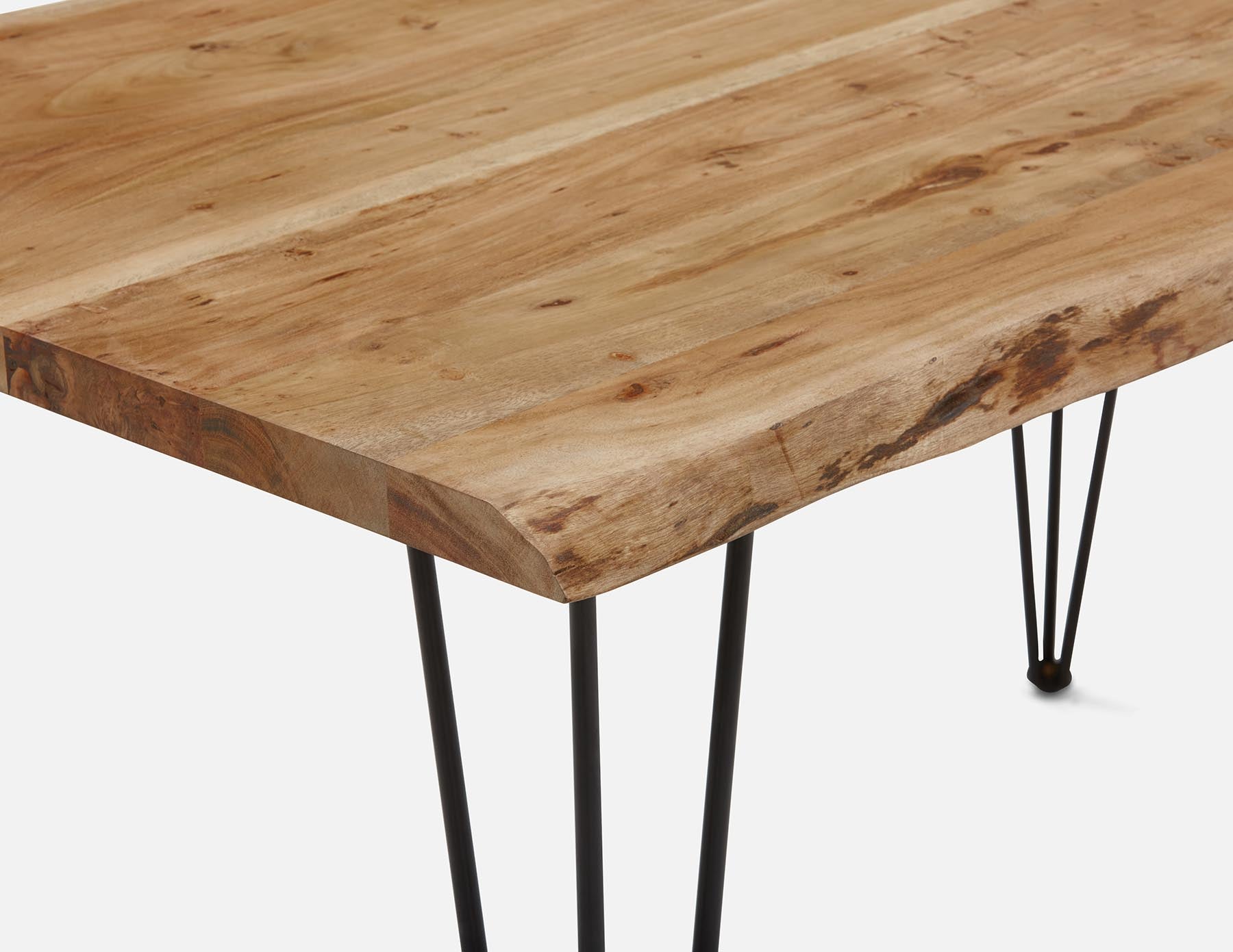 RENO solid acacia wood dining table 140 cm undefined