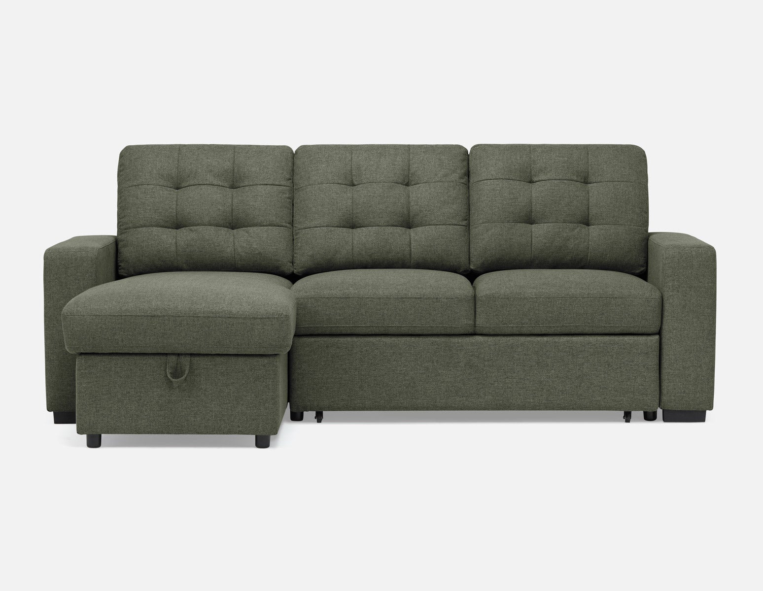MARNIE contemporary interchangeable sectional sofa-bed with storage undefined