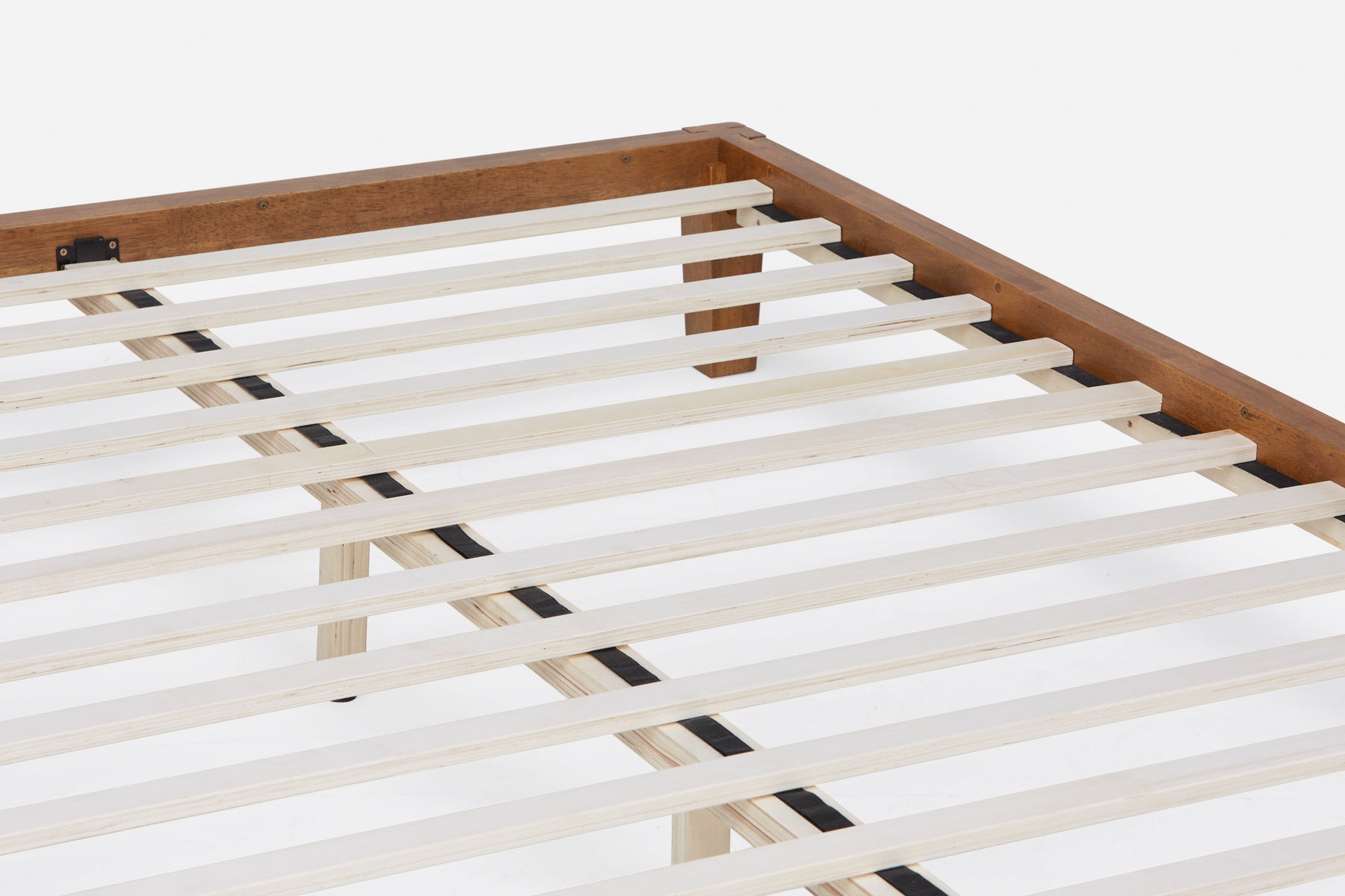 BENA mid-century modern double size bed frame undefined