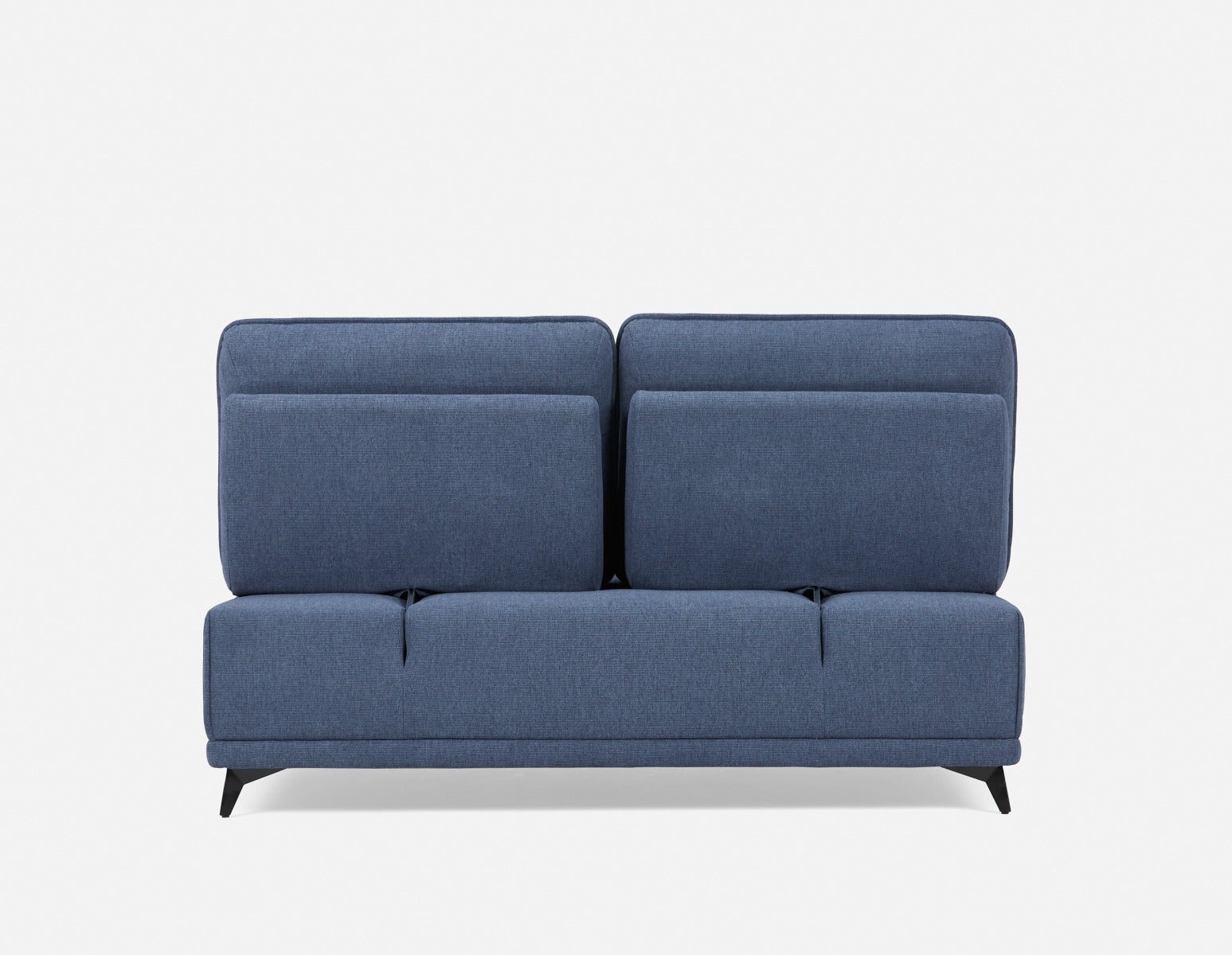 SIMON modern contemporary armless loveseat with adjustable backrest undefined