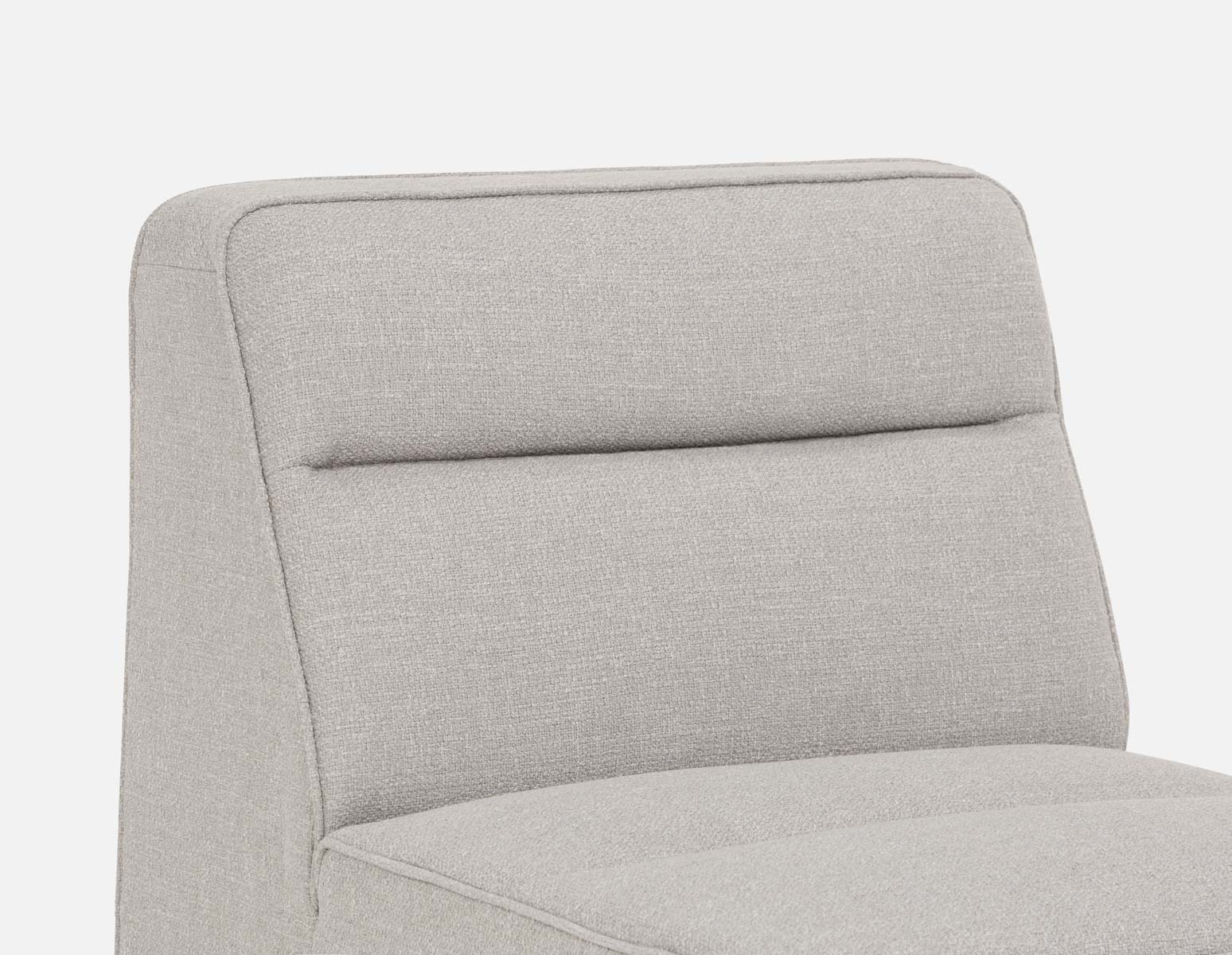 REVAN modern modular armless sofa customize to fit your space undefined