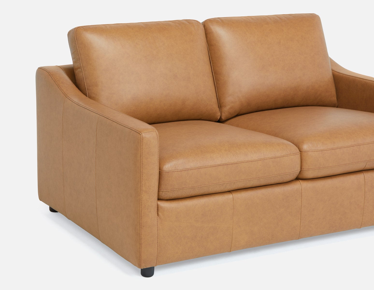 LIMA modern 100% leather loveseat undefined