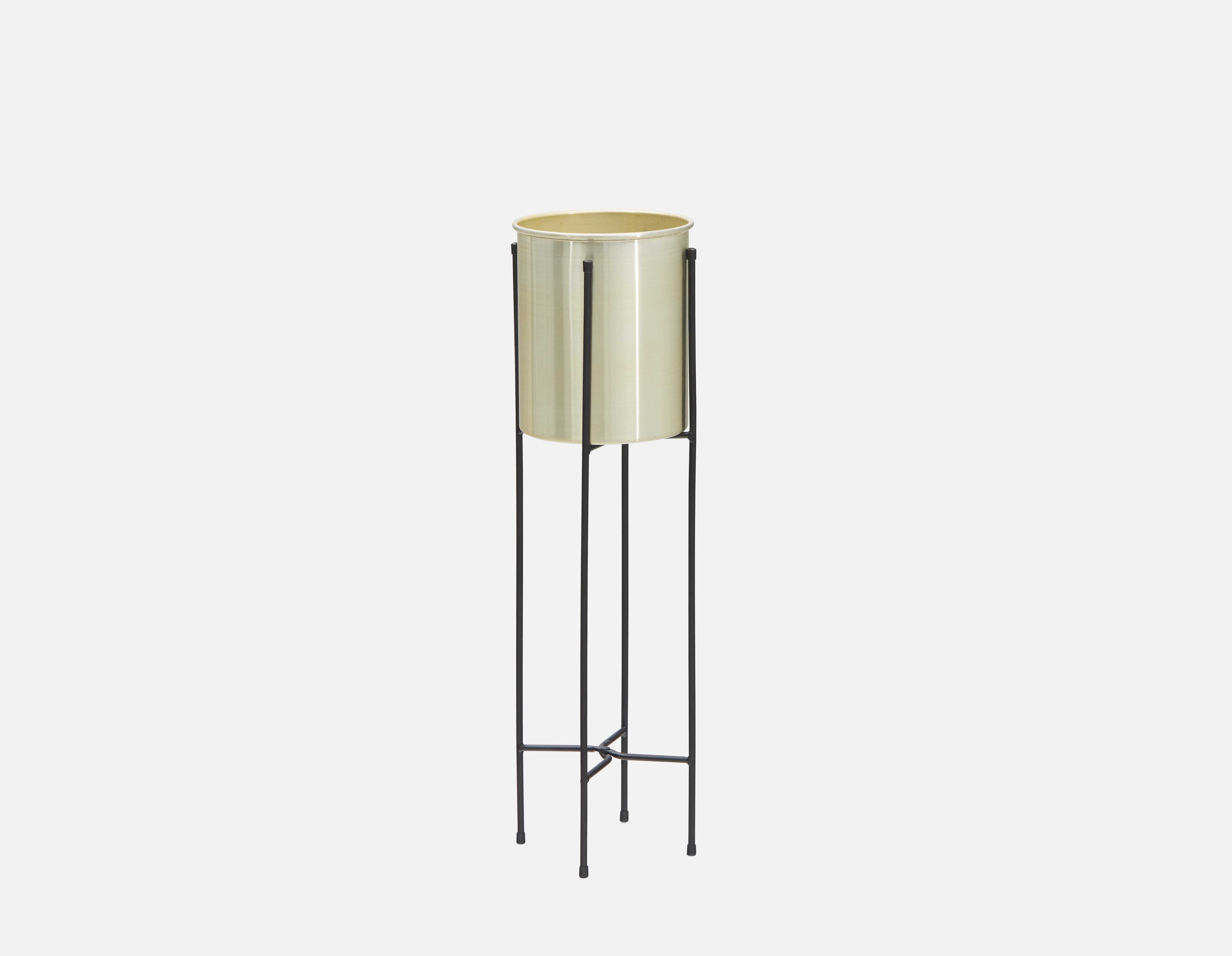 LAURI metal planter with stand 68 cm undefined