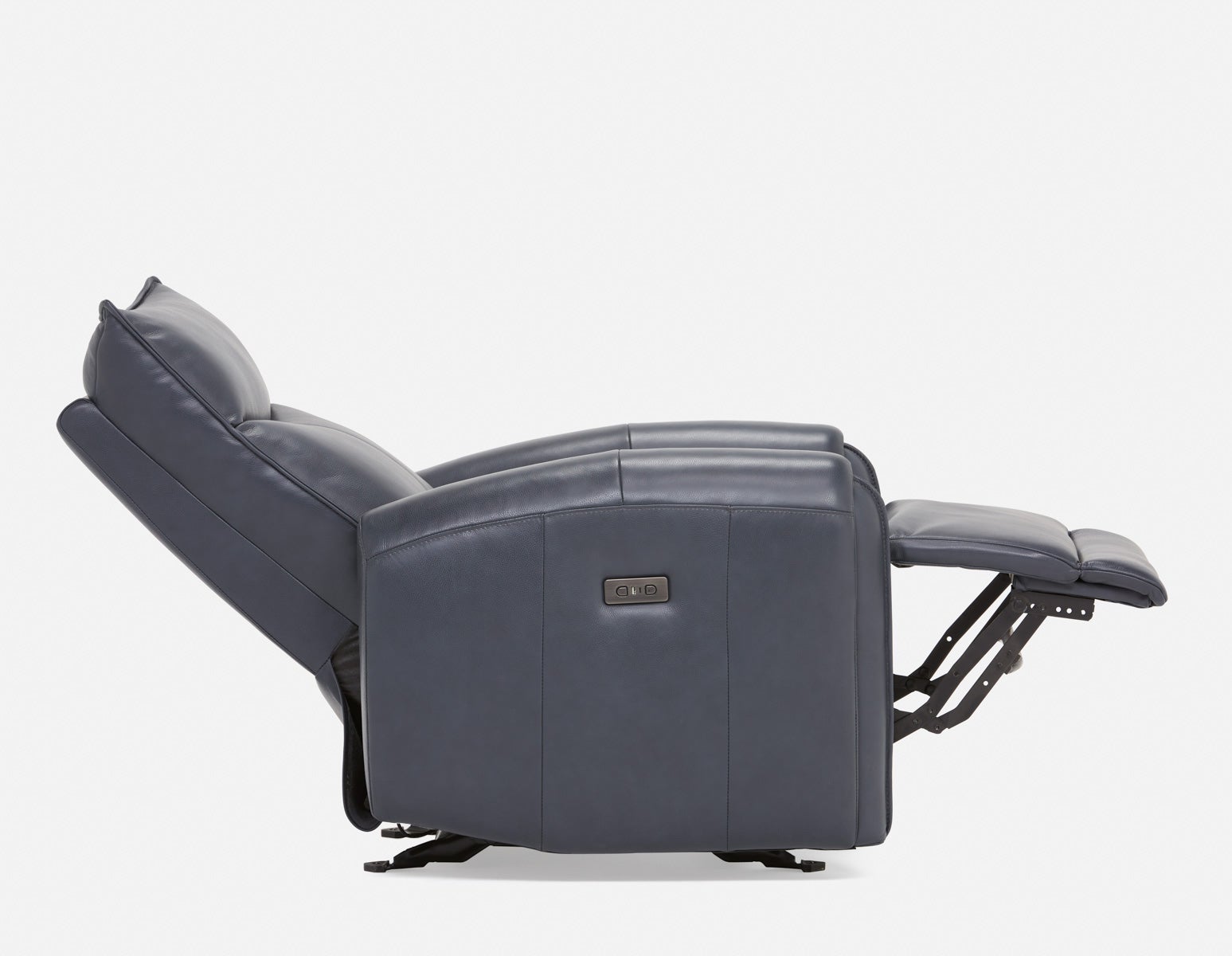 CALVERO fauteuil inclinable électrique et berçante 100% cuir avec port usb contemporain undefined