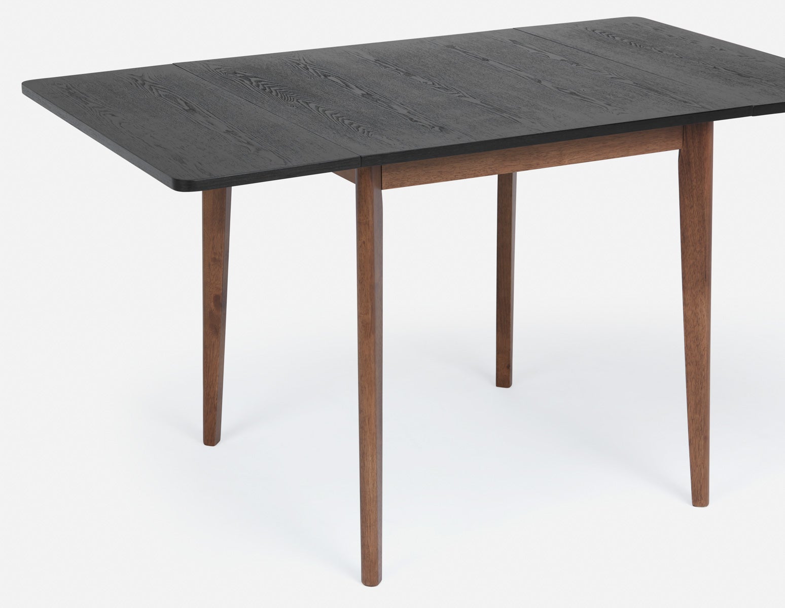 FINA table à manger avec deux abattants moderne contemporaine 74cm à 134cm undefined