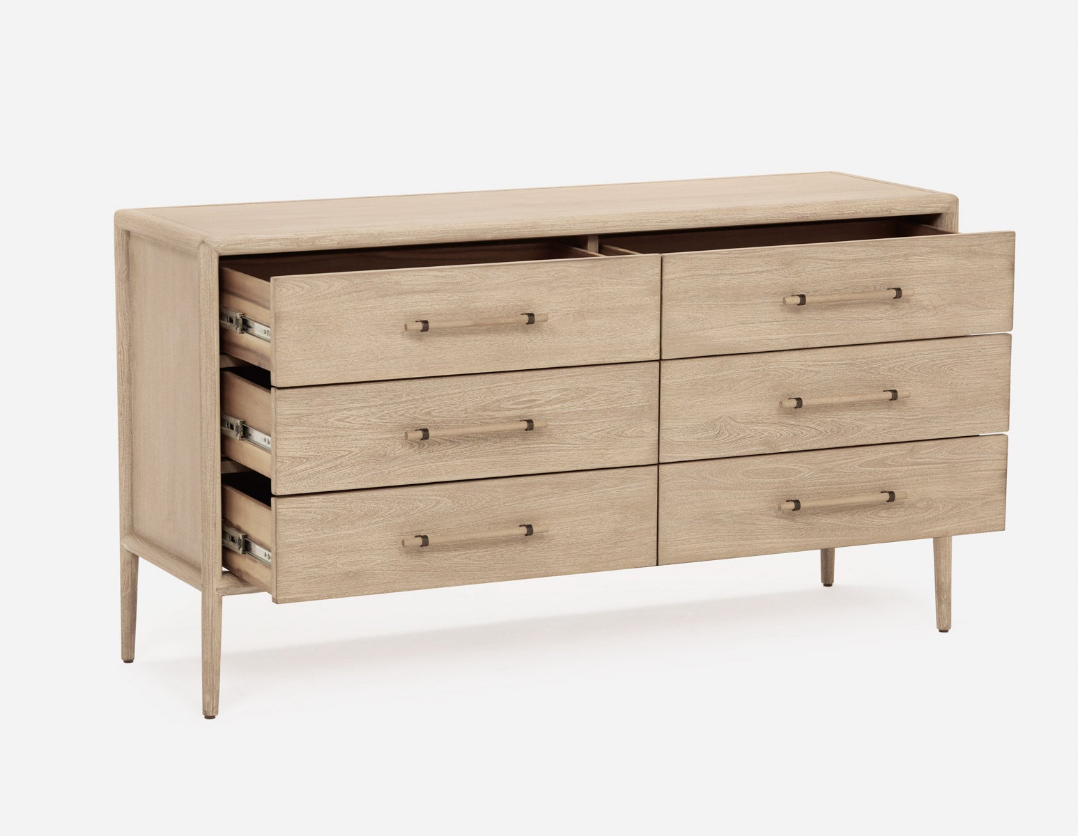 SAHARA minimalist scandinavian 6-drawer dresser undefined