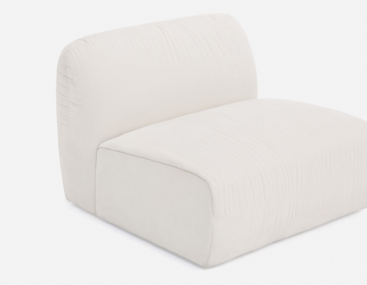 MODENA modular armless sofa customize to fit your space undefined