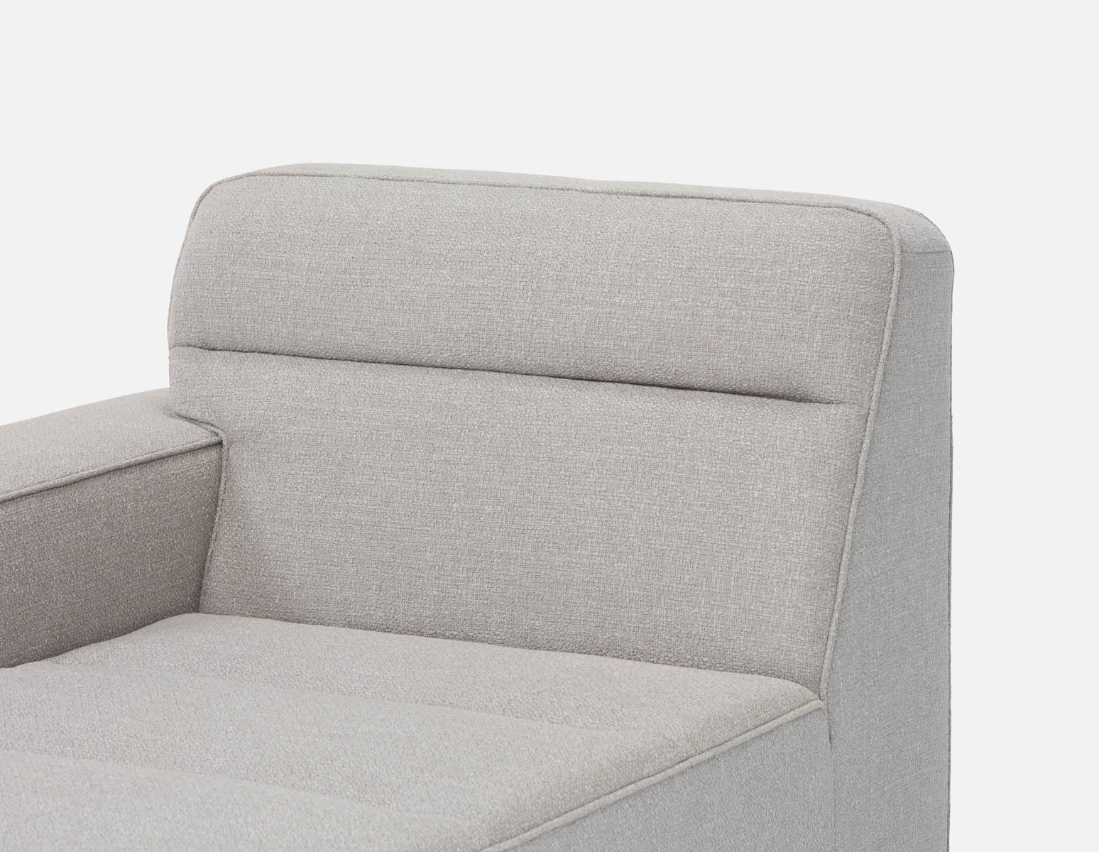 REVAN modern left-side modular lounge chair with arm customize to fit your space undefined