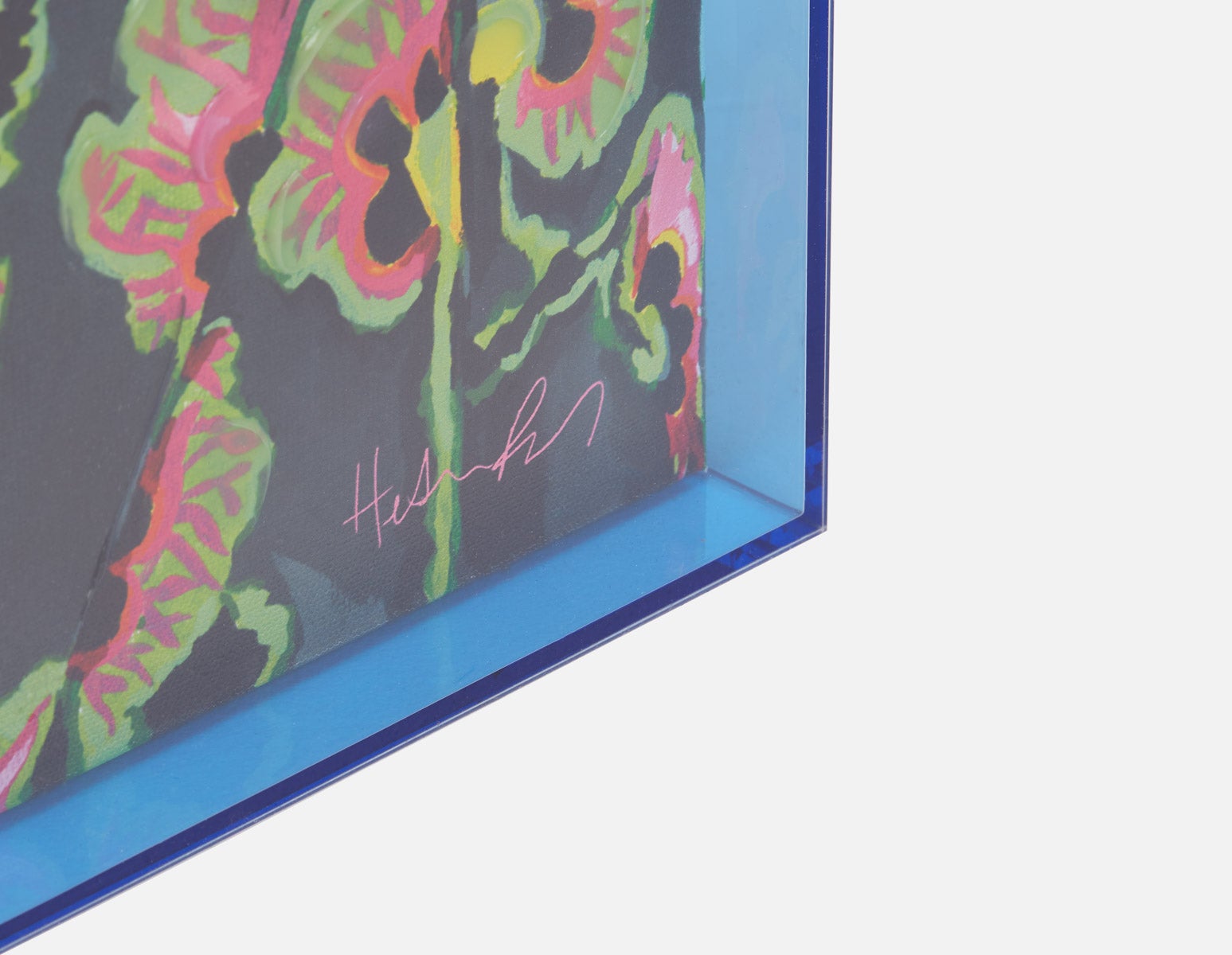 GOLDIE II acrylic shadow box art 45 x 60 cm undefined
