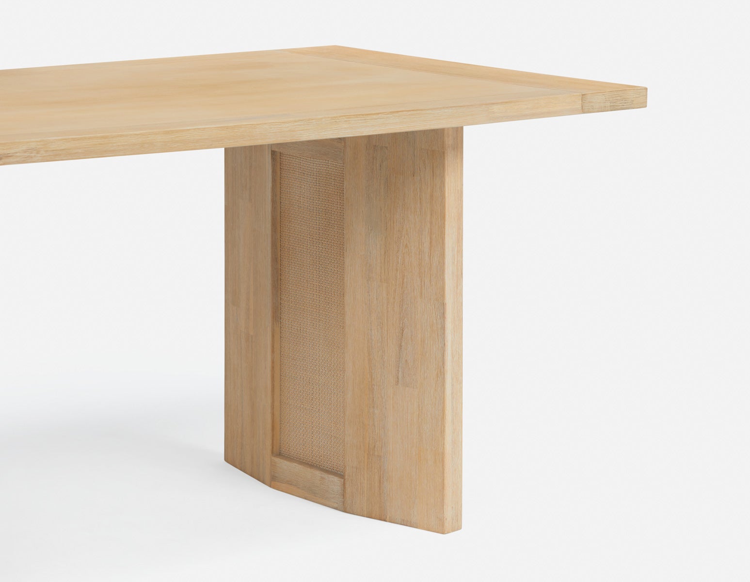 GILLIS table à manger en acacia campagnard moderne 210 cm undefined