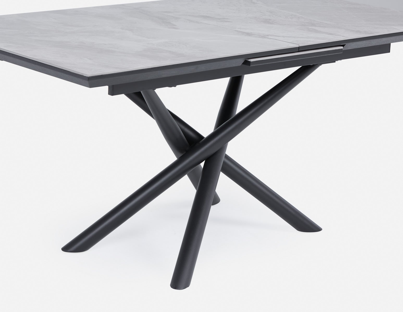 TUVA modern contemporary extendable ceramic dining table 160cm-200cm undefined