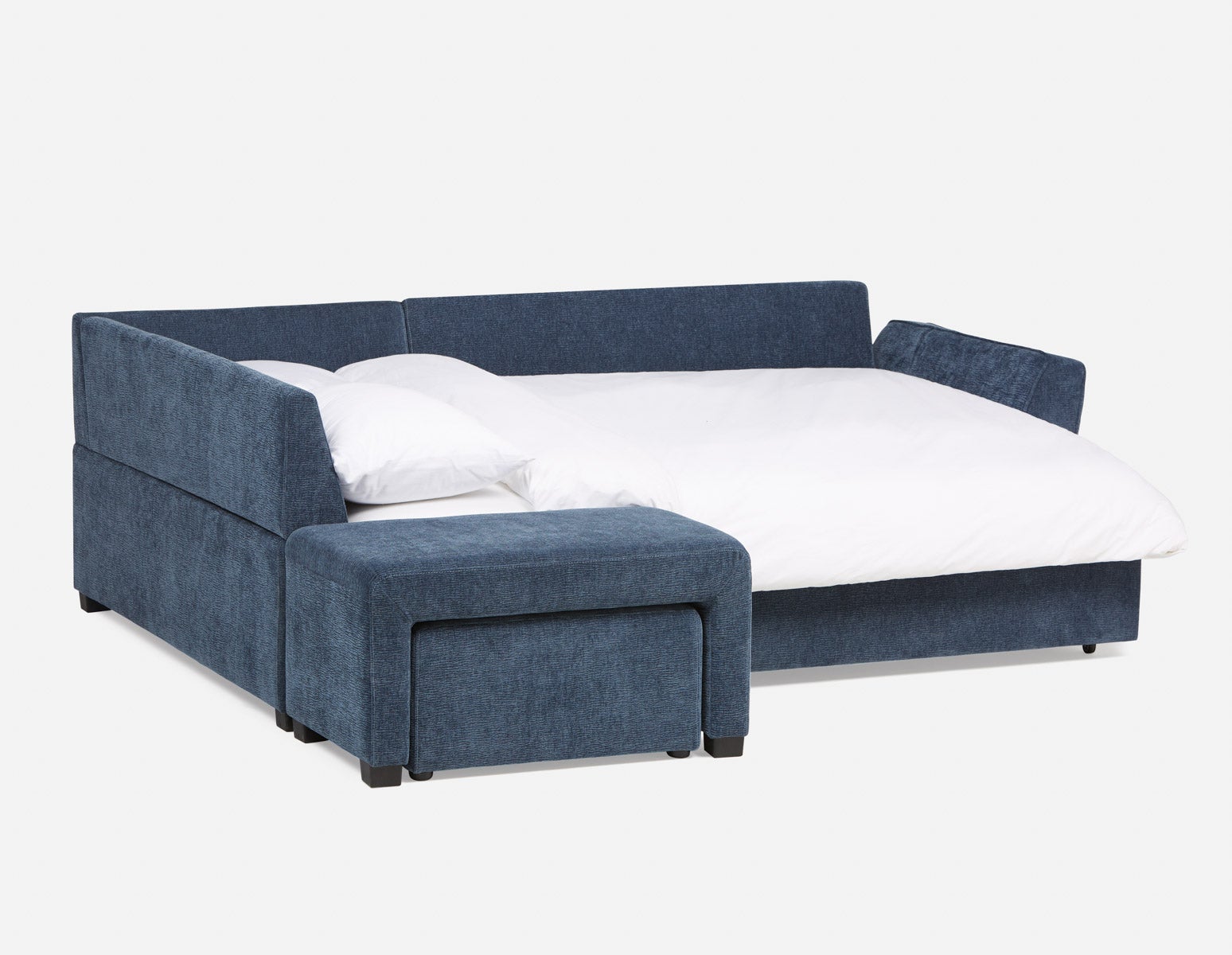 MINNESOTA left-facing sectional sofa-bed with storage undefined