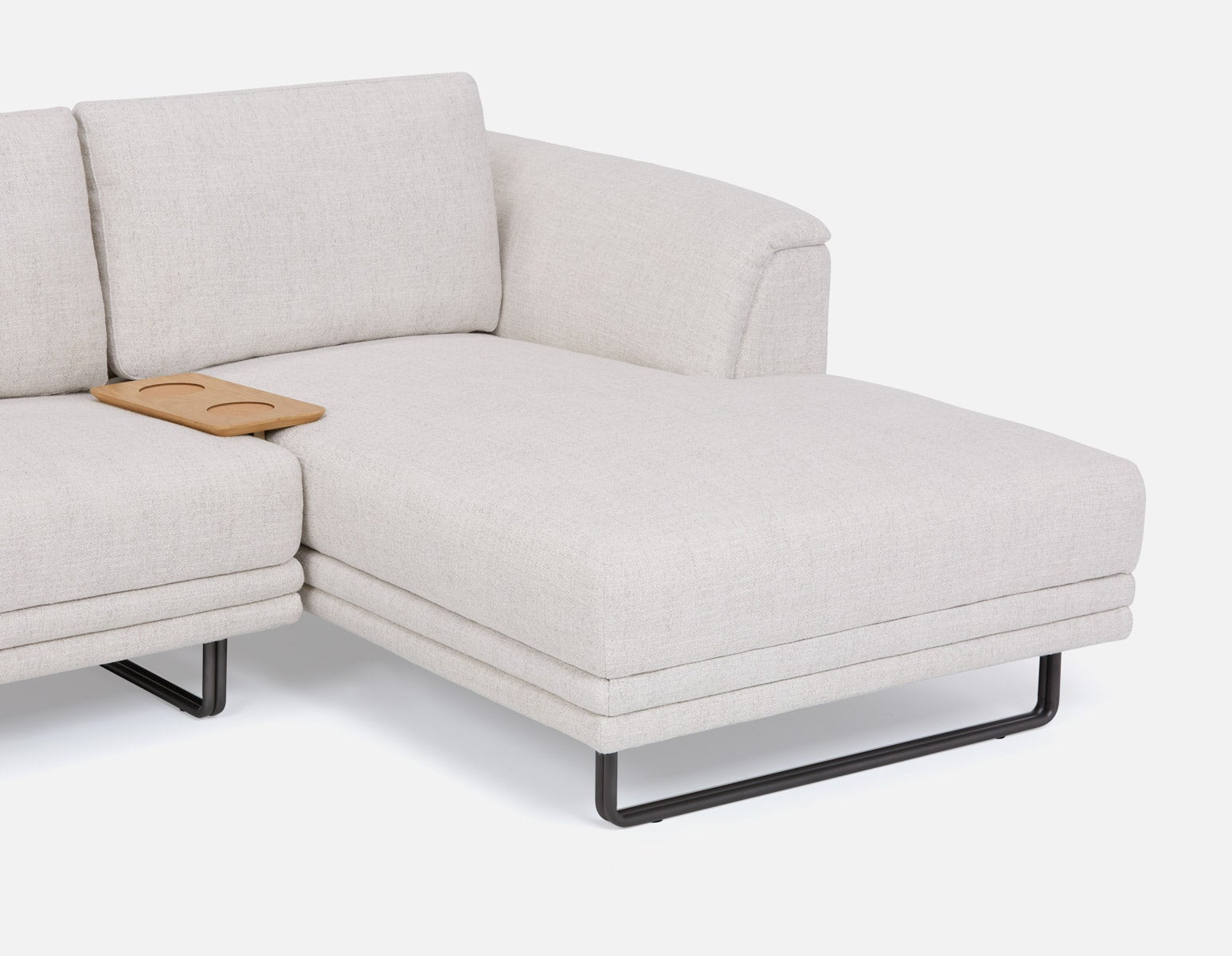 DIEGO modern contemporary sectional-sofa with tray undefined