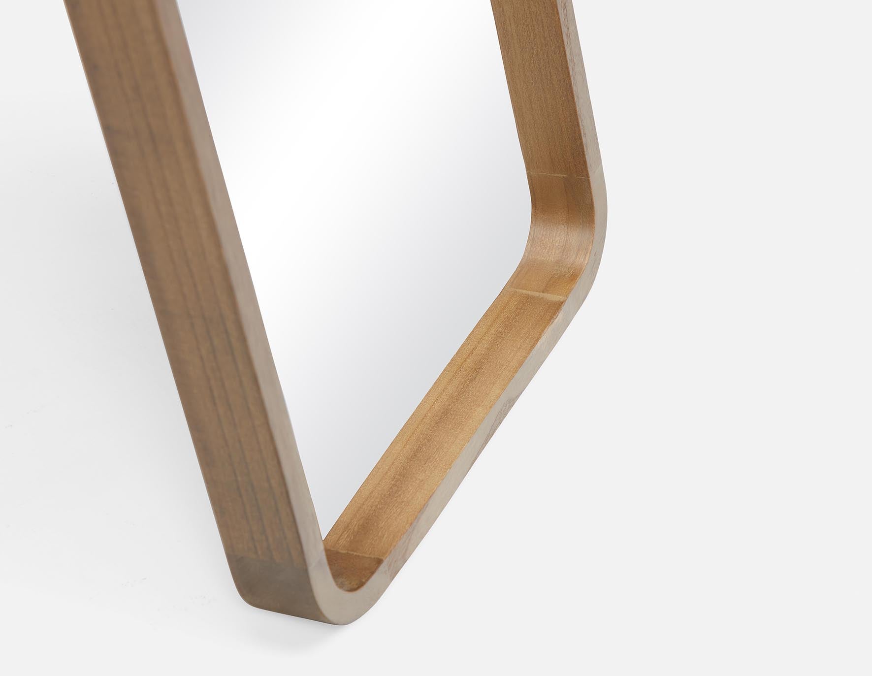 KYUSHA standing floor mirror with paulownia wood frame 36 cm x 147 cm undefined