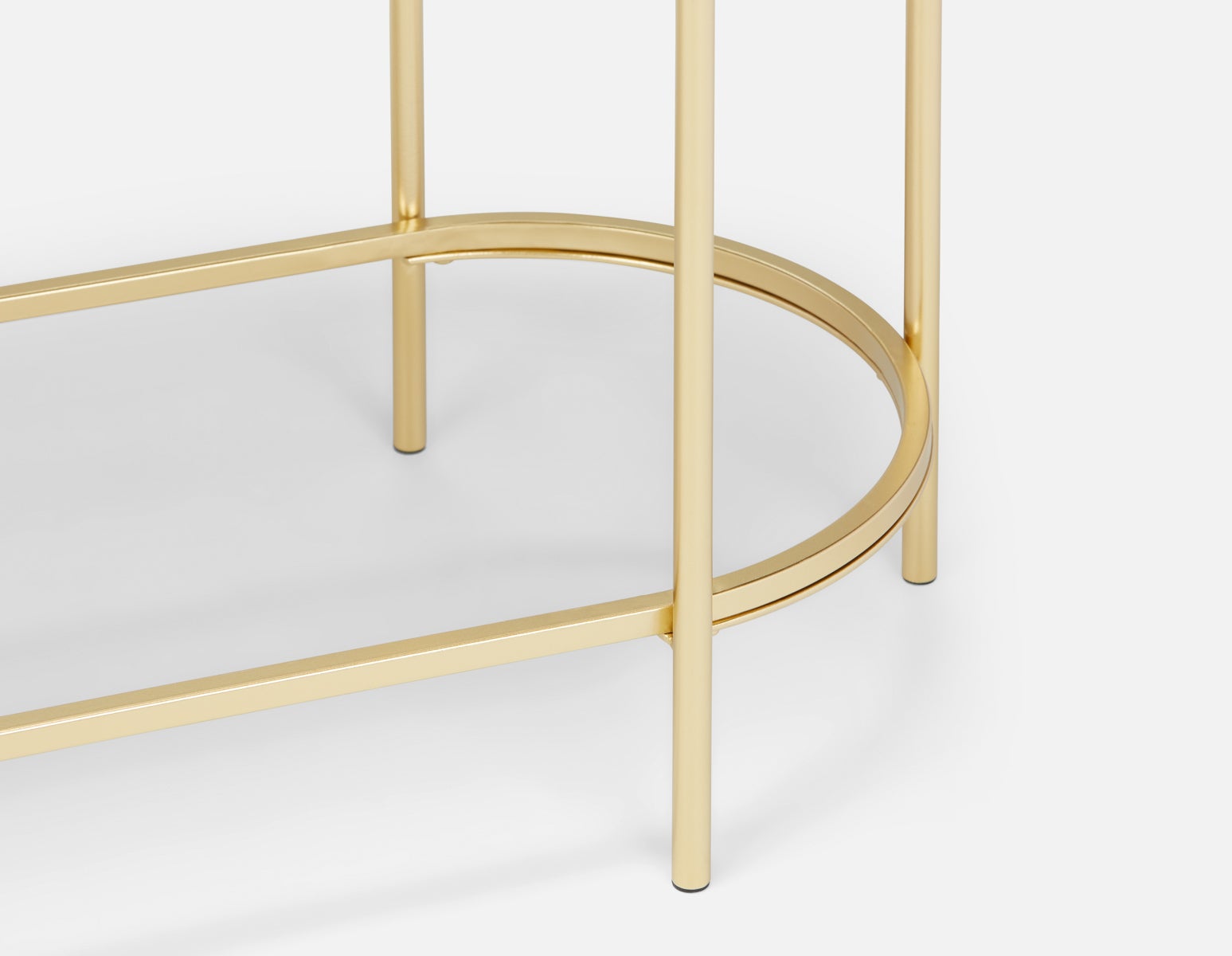 PETE mirrored top console table 120 cm undefined