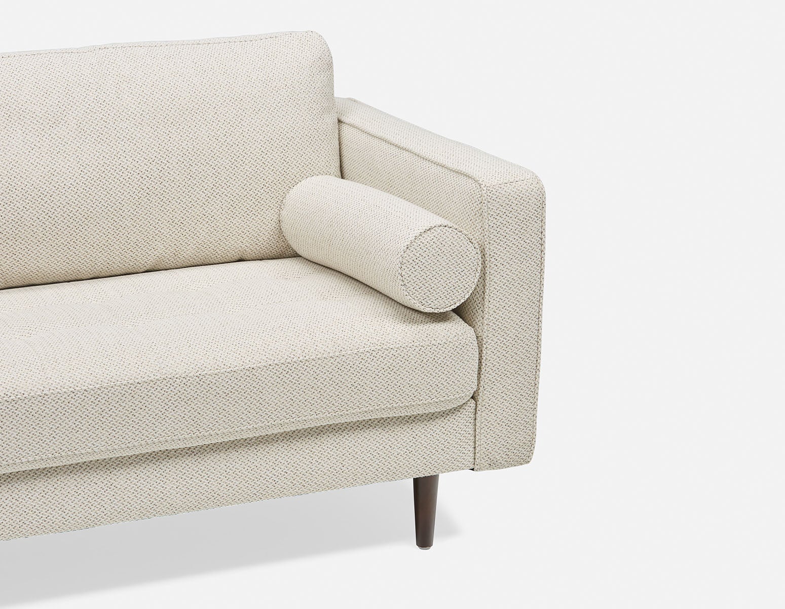 KINSEY mid-century modern 3-seater sofa undefined