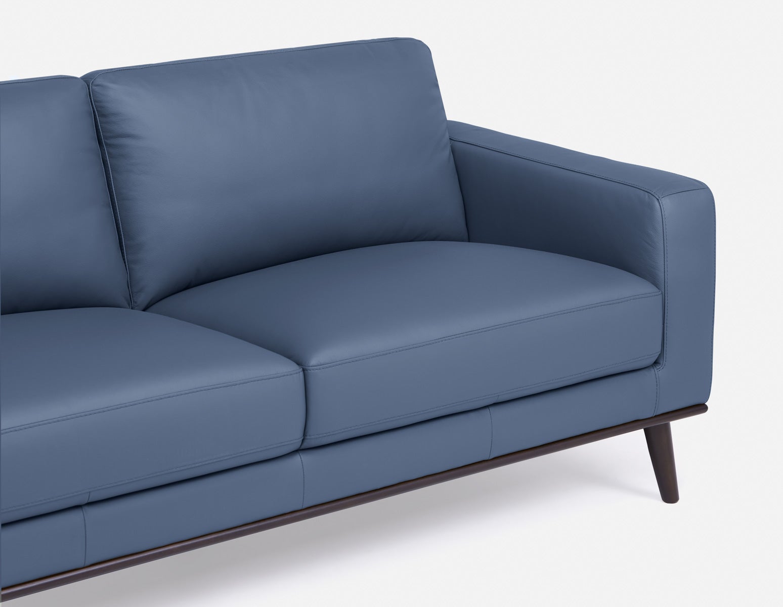 BETTA causeuse 100% cuir du milieu du siècle undefined