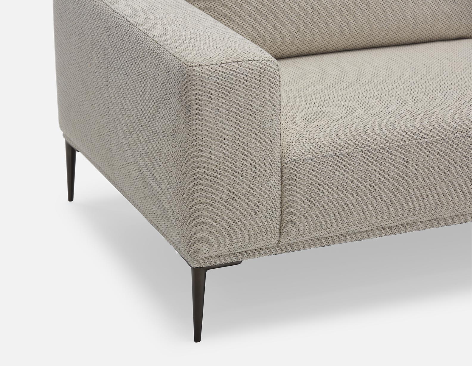 LOUNIS contemporary 3-seater sofa undefined