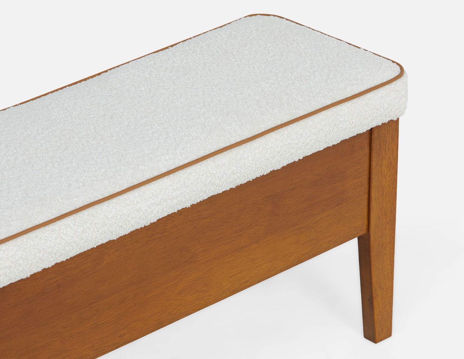 BENA mid-century modern storage bench undefined