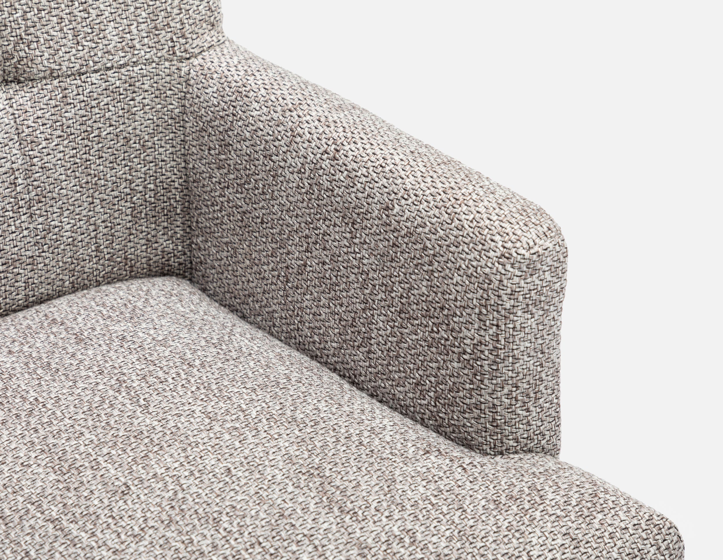 VICTORIA chaise de salle à manger capitonnée avec accoudoirs undefined