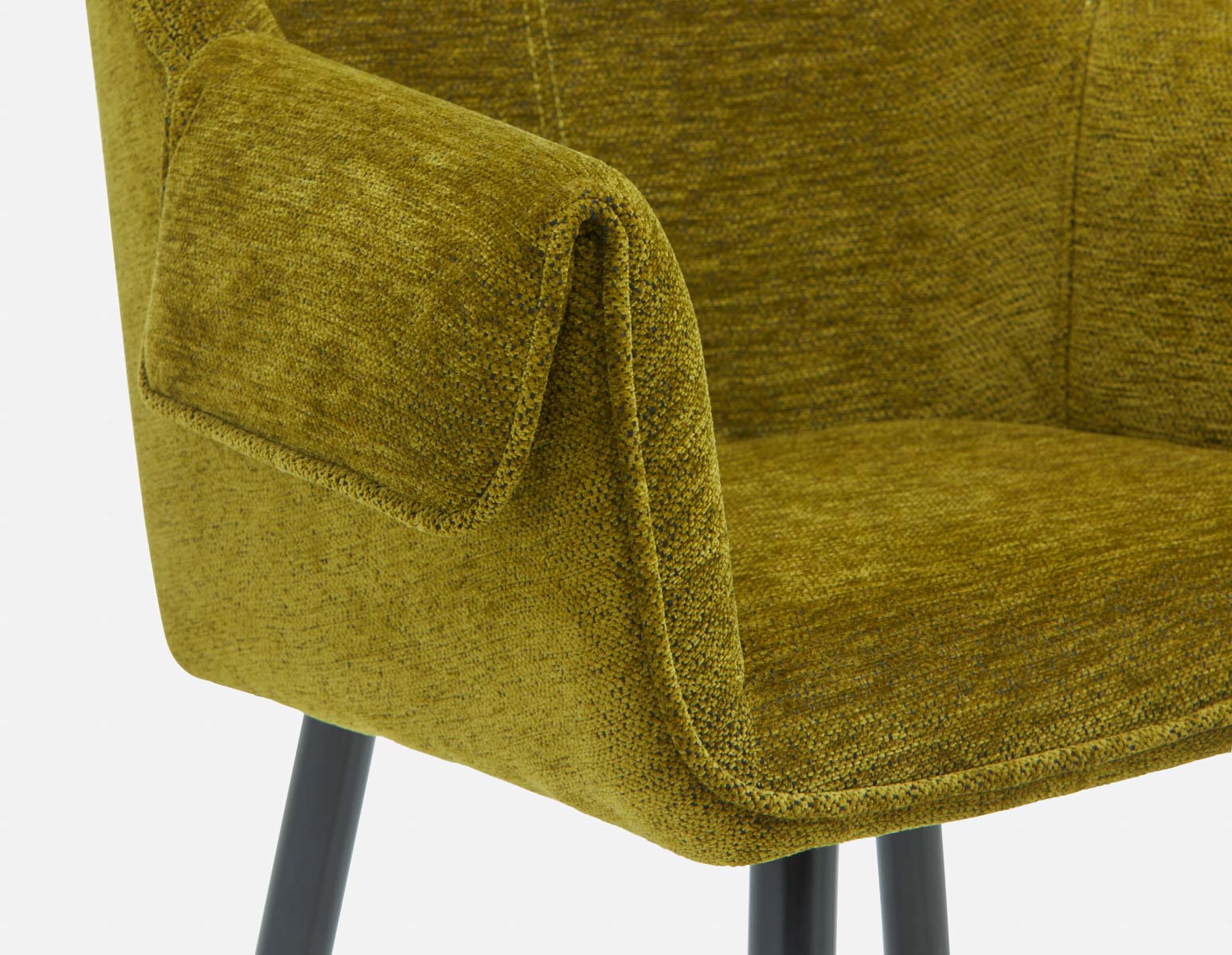RALPH mid-century upholstered counter stool 66cm undefined