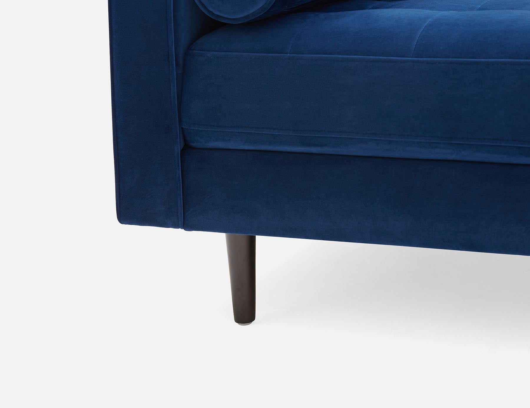 KINSEY canapé 3 places en velours undefined