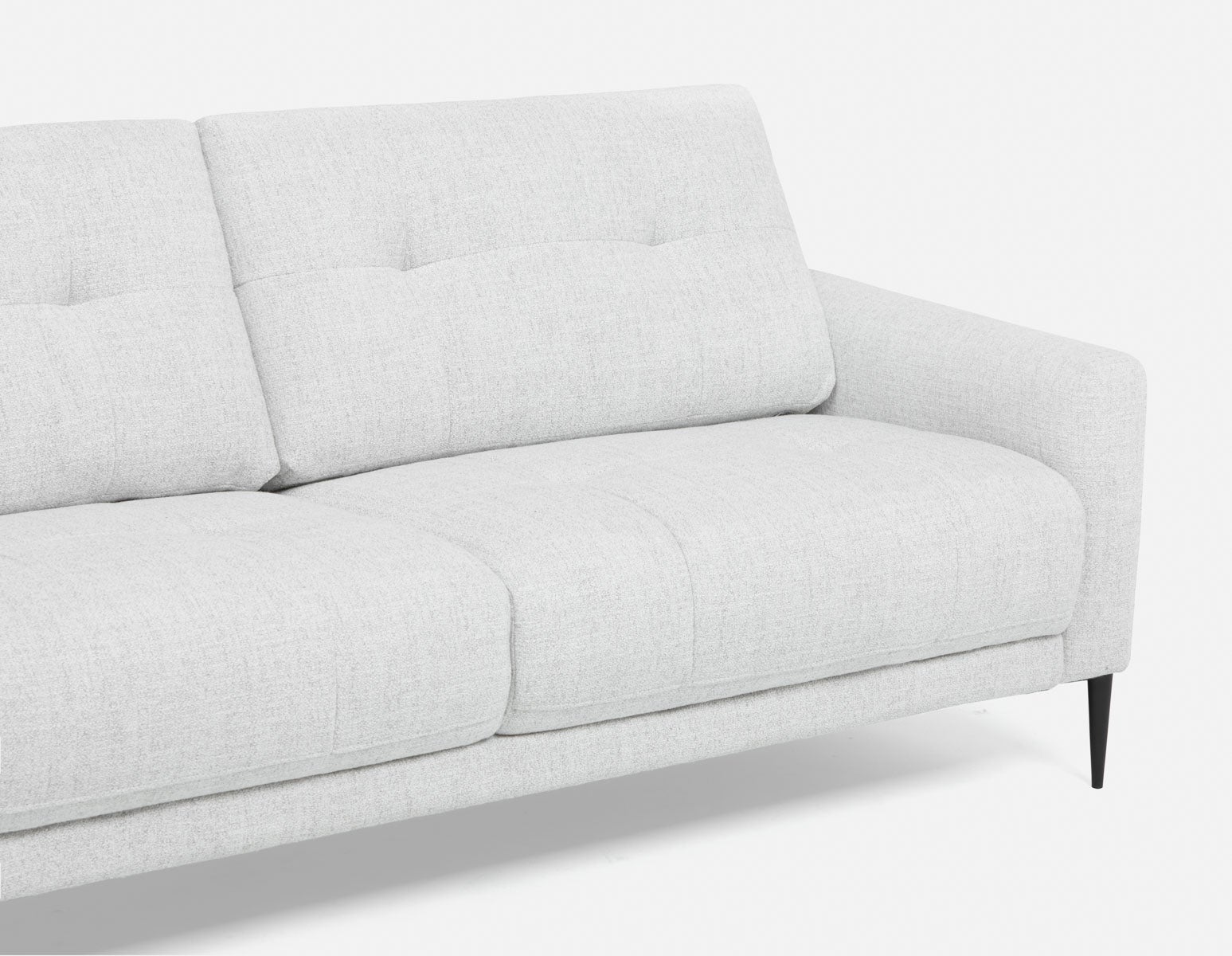 MIGUELA mid-century modern 3-seater sofa undefined