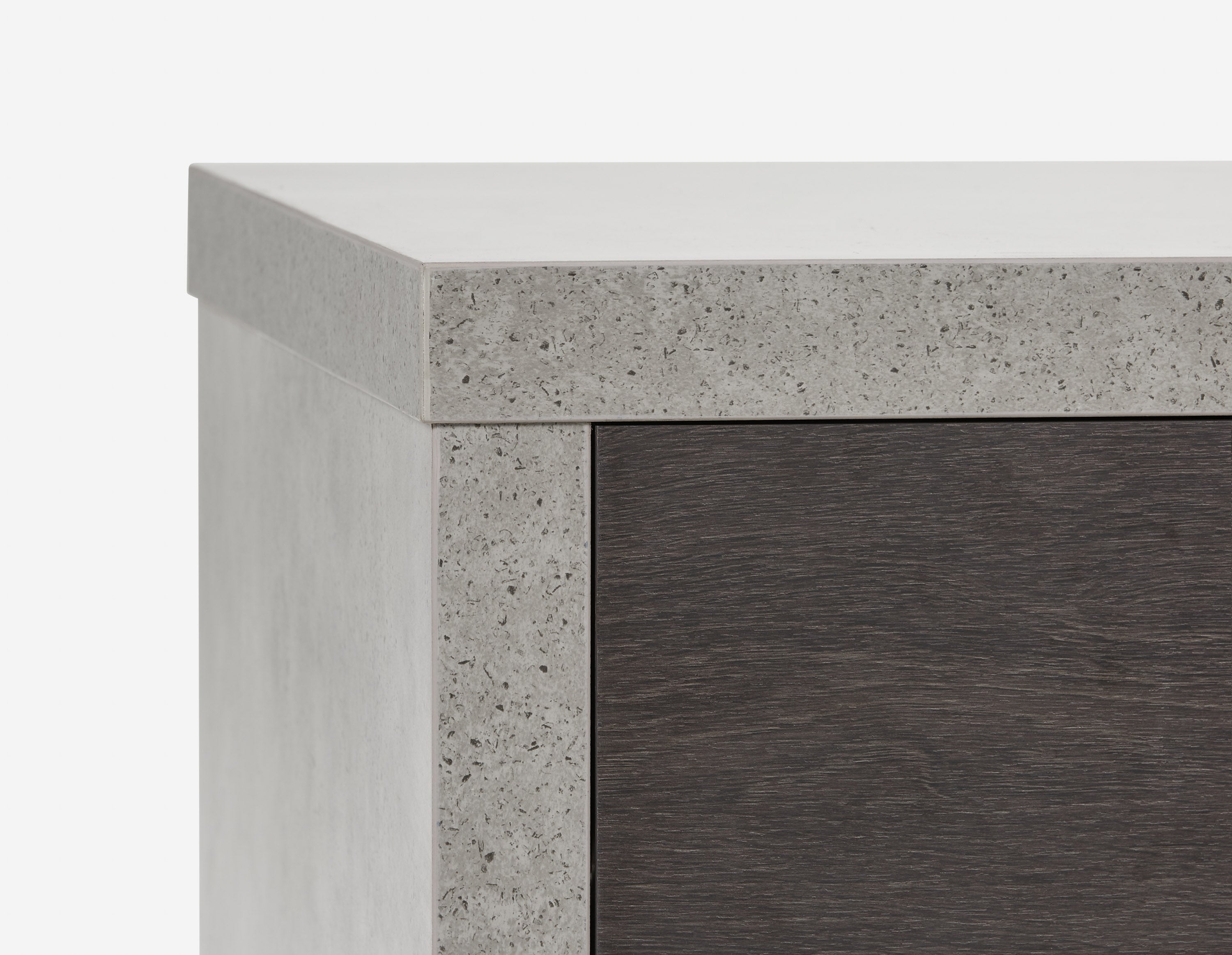 LIAM industrial chic end table 56 cm undefined