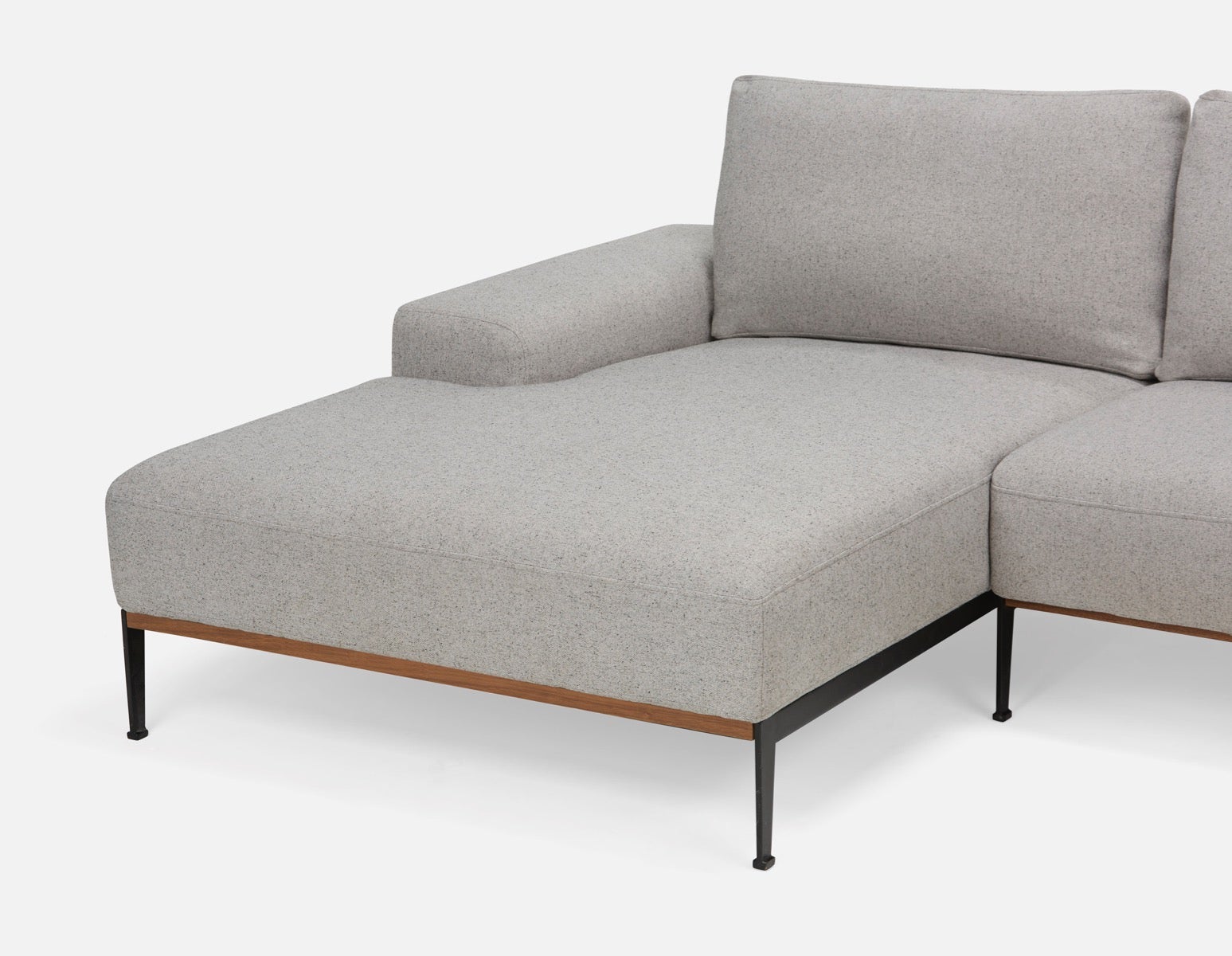 PRESTON modern left-facing sectional sofa undefined