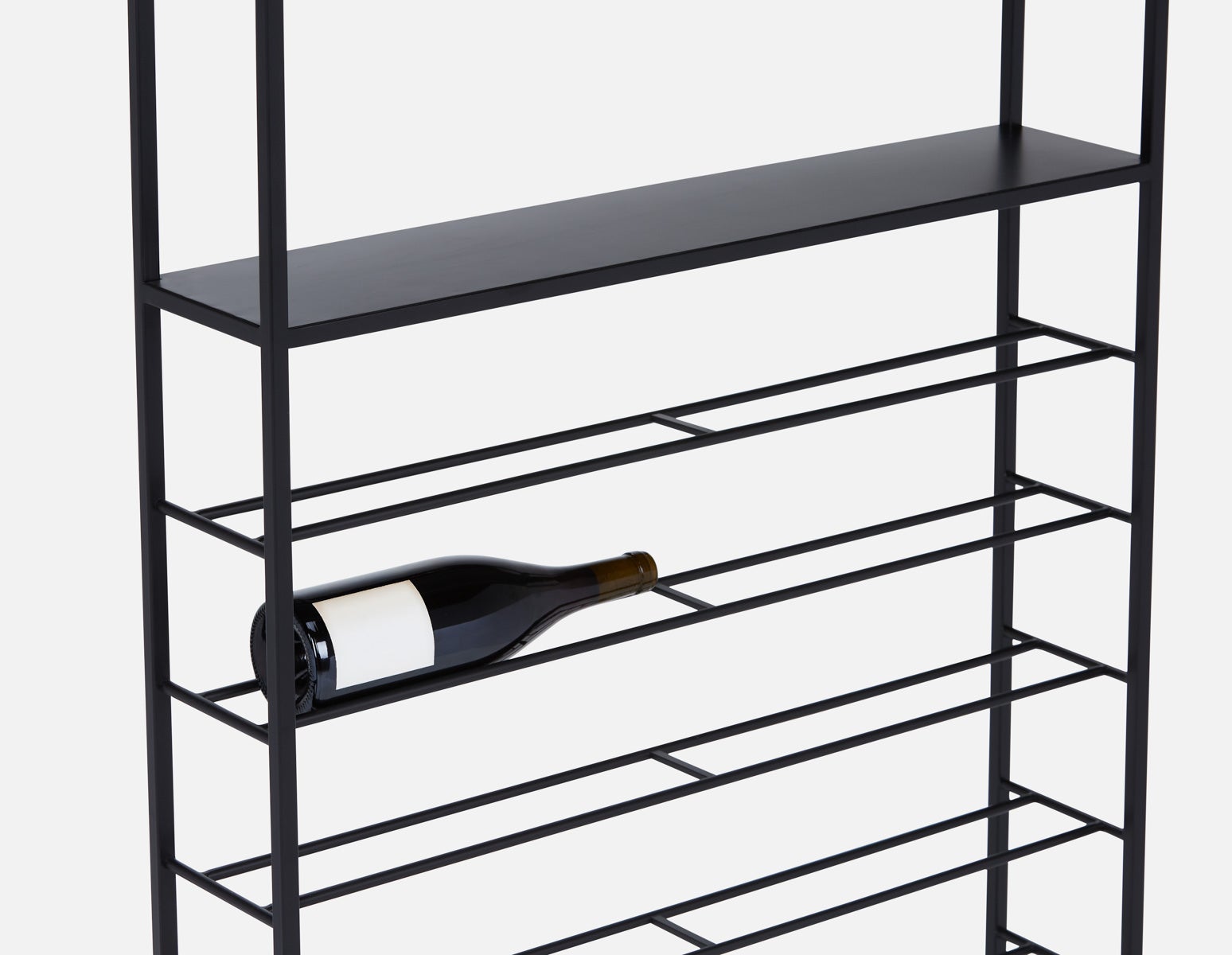JAZZ étagère à vin contemporaine en métal 75x145 cm undefined
