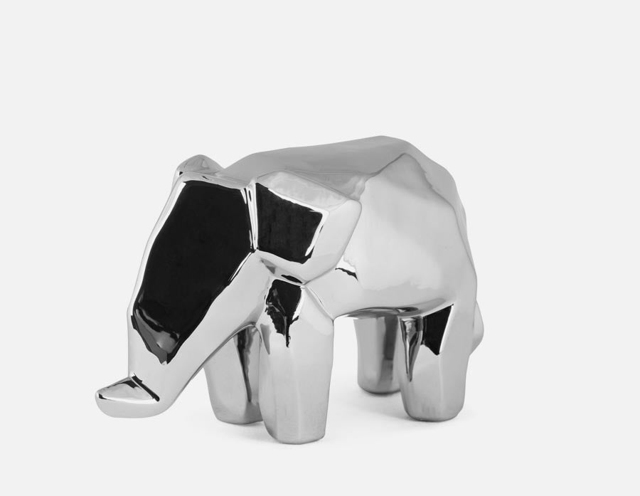 ELEPHANT sculpture en métal 25 cm undefined