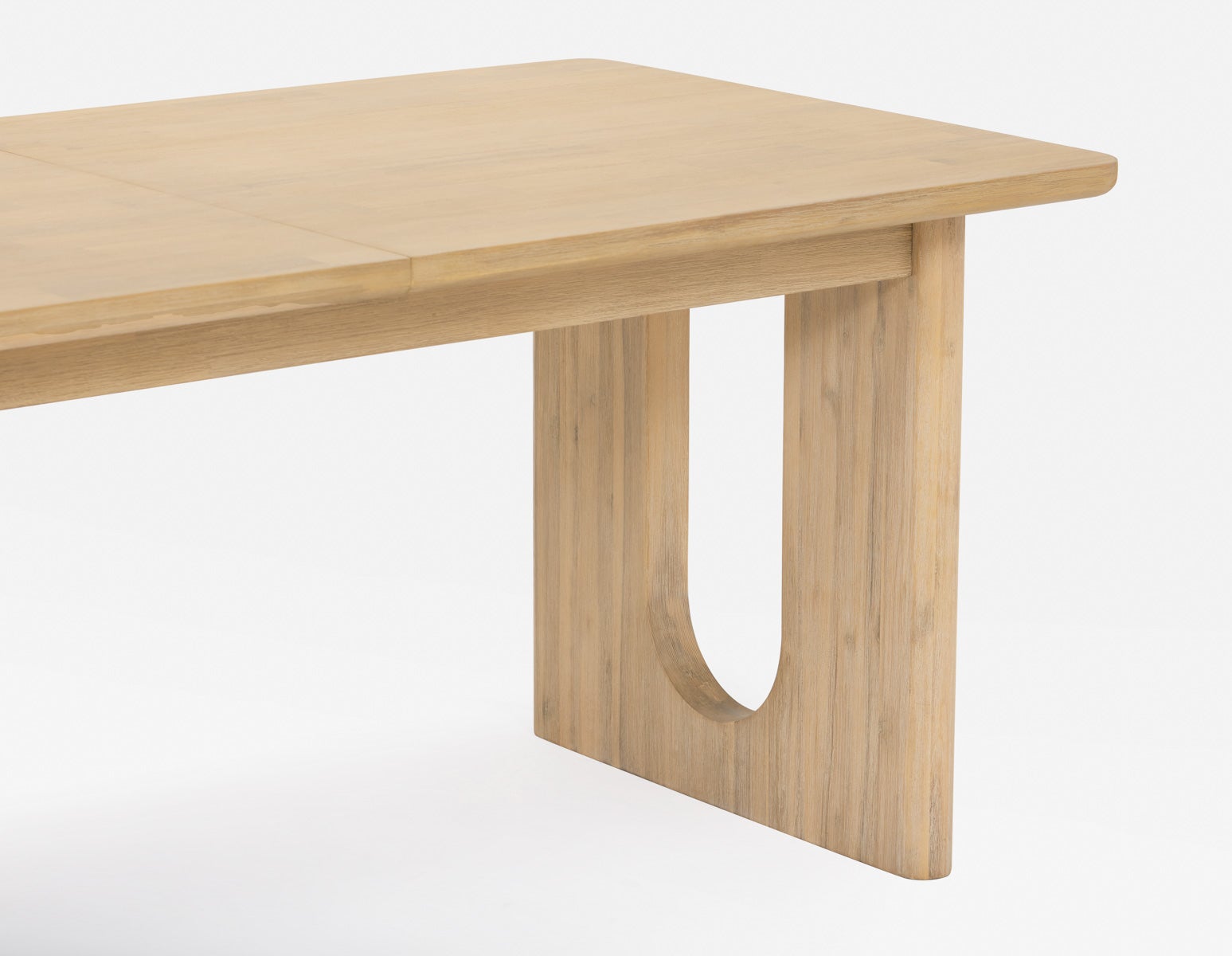 PRIYA extendable acacia wood dining table 180-220 cm undefined
