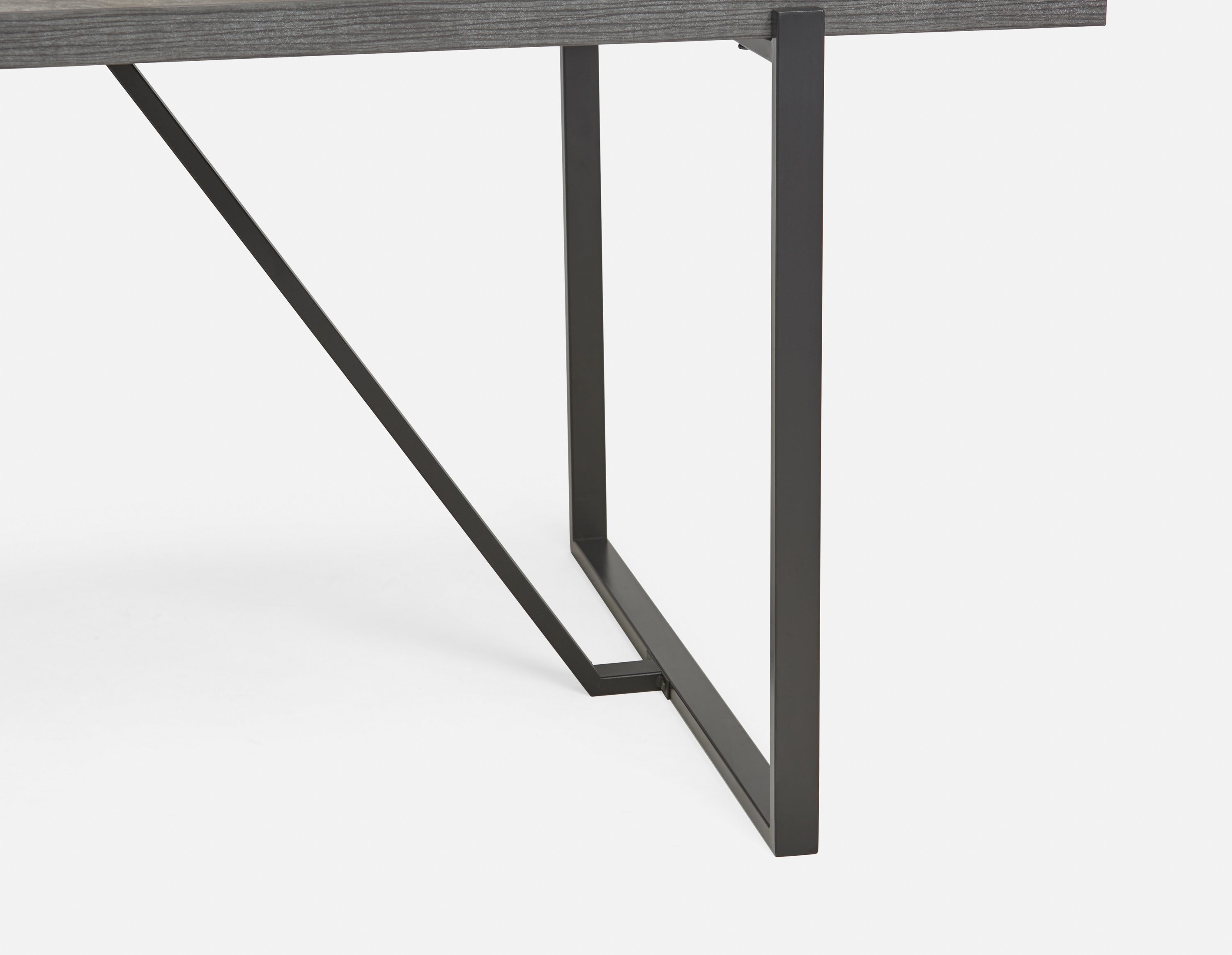 ARDA faux conrete top 180 cm dining table undefined