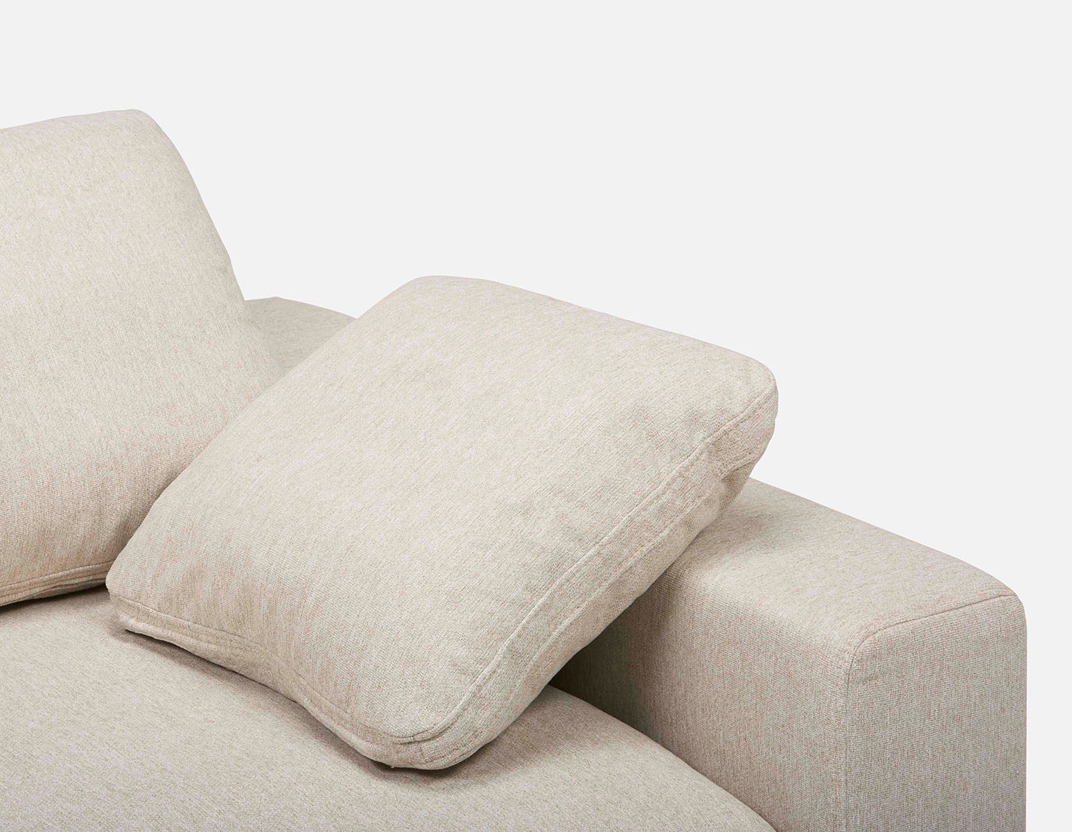 SOFT contemporary 3-seater sofa undefined