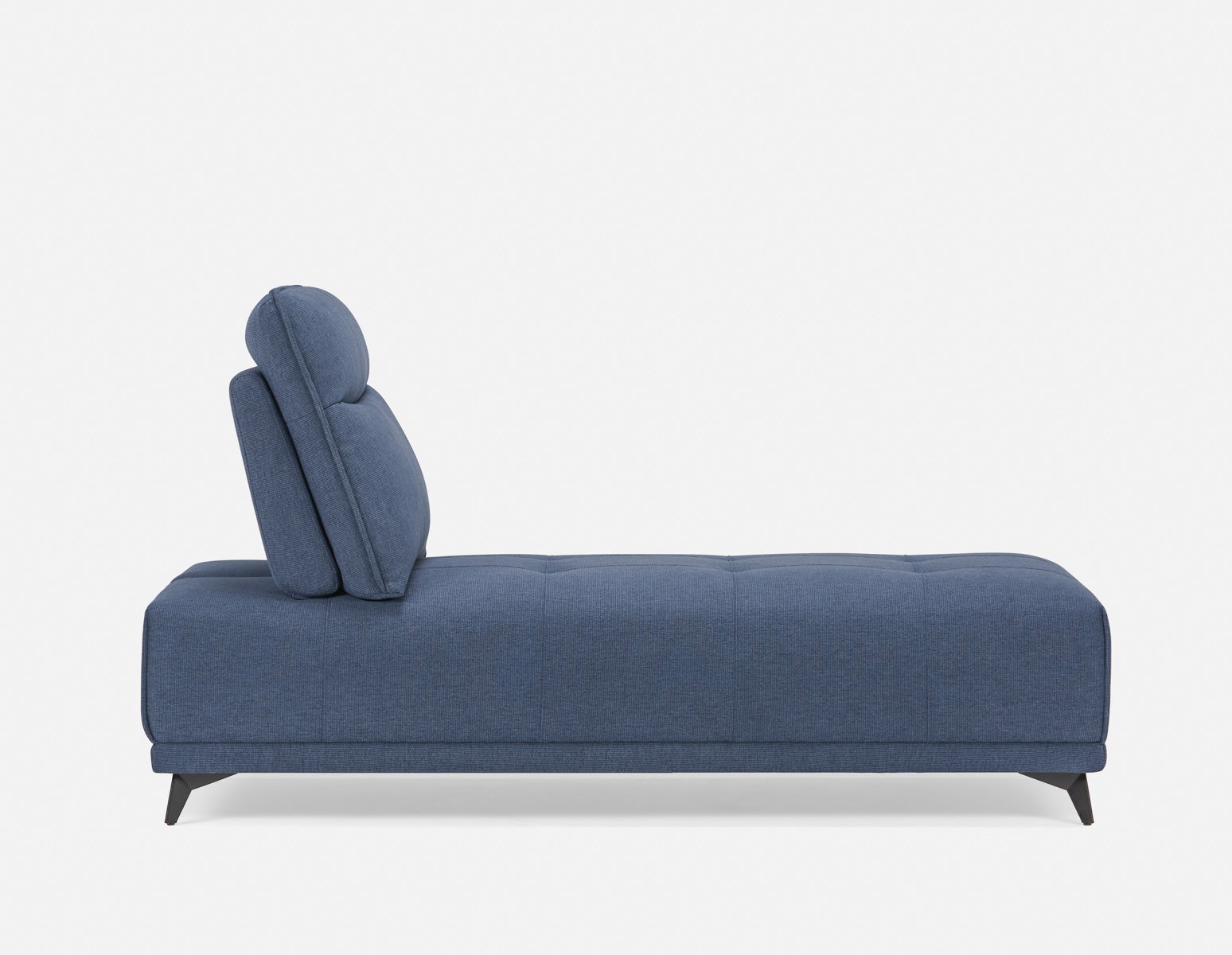 SIMON modern contemporary lounger with adjustable backrest undefined