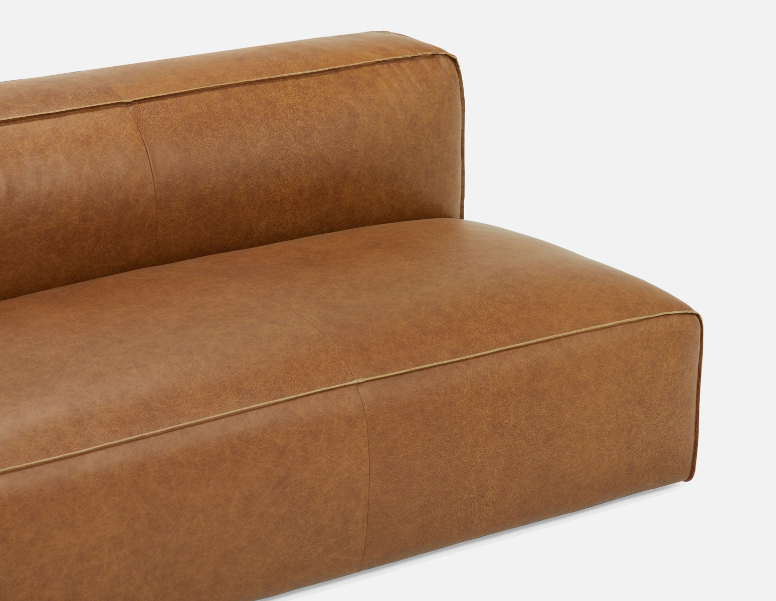 MONTE 100% leather classic loveseat sofa undefined