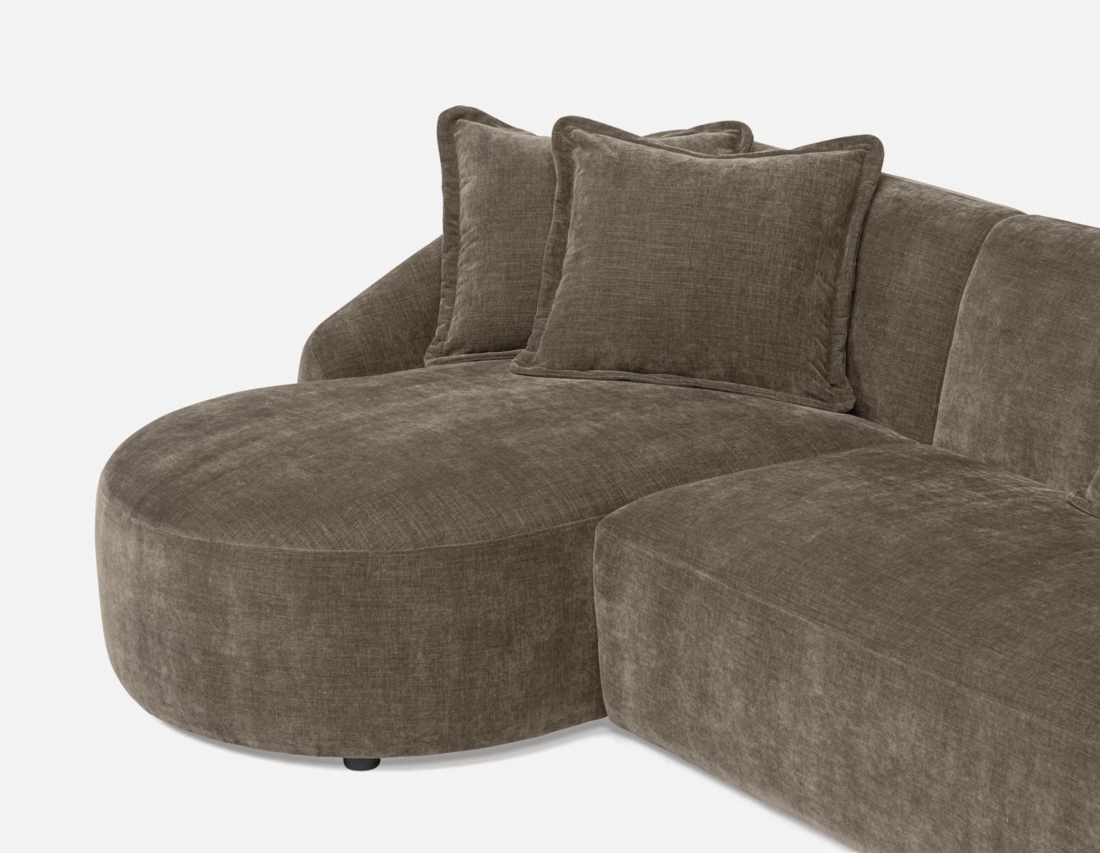 DOYER modern left-facing sectional sofa undefined