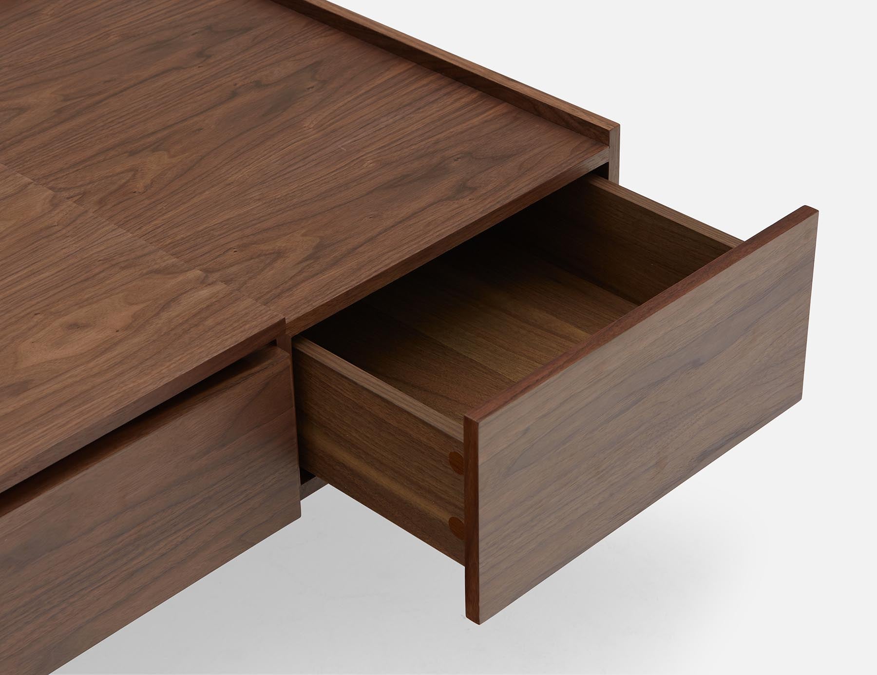 EVO walnut veneer lift-top storage coffee table 120 cm undefined