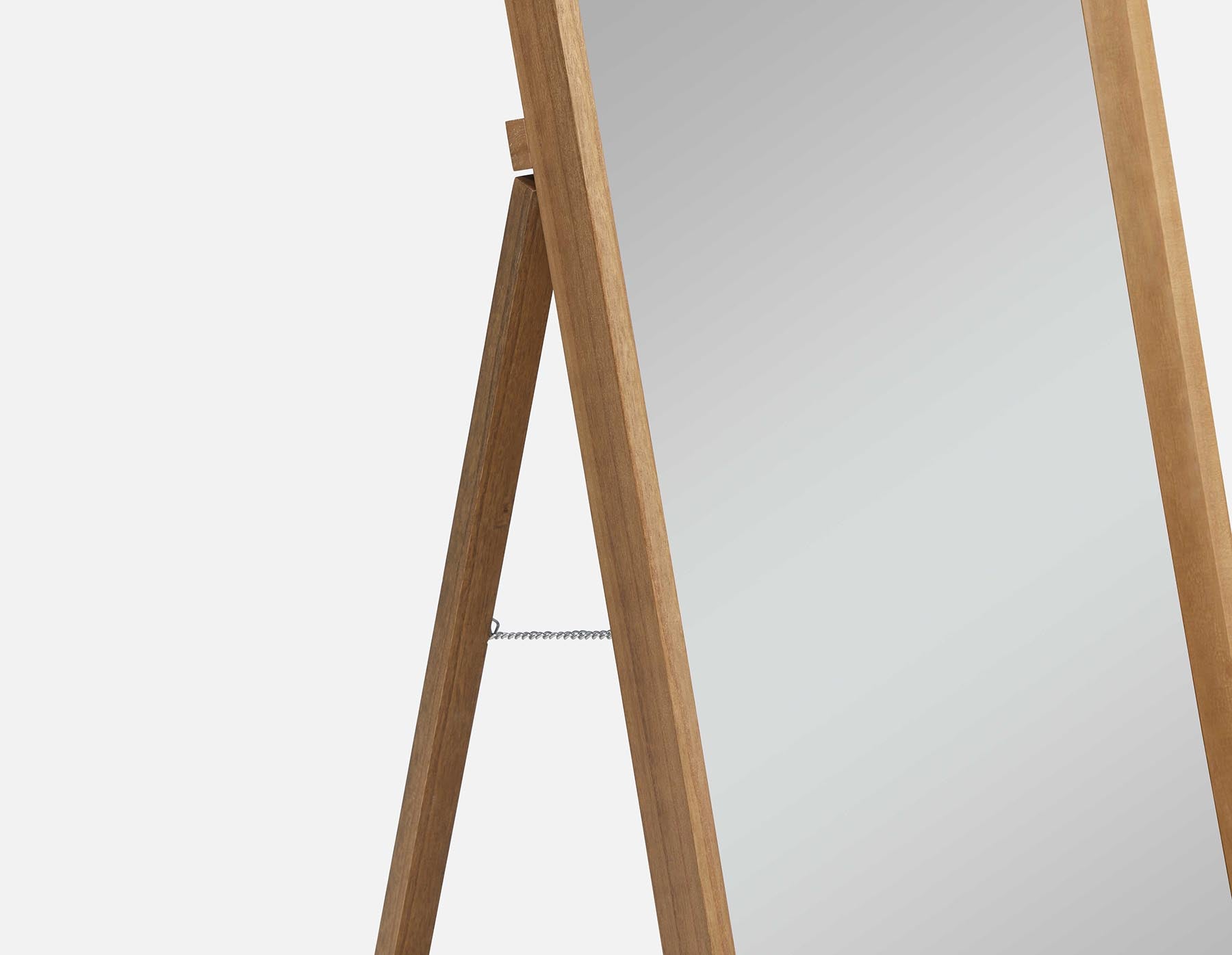 KYUSHU miroir sur pied avec cadre en bois 46 cm x 163 cm undefined