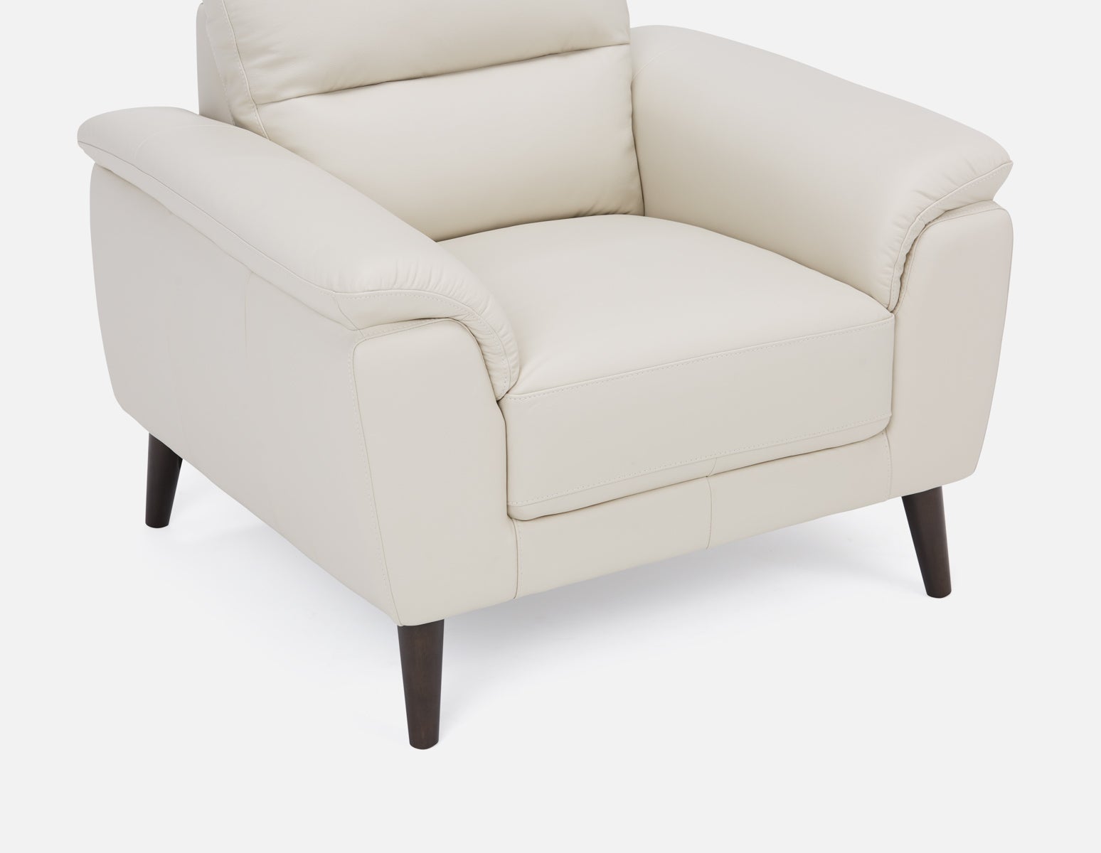GAMARRA 100% leather contemporary armchair undefined
