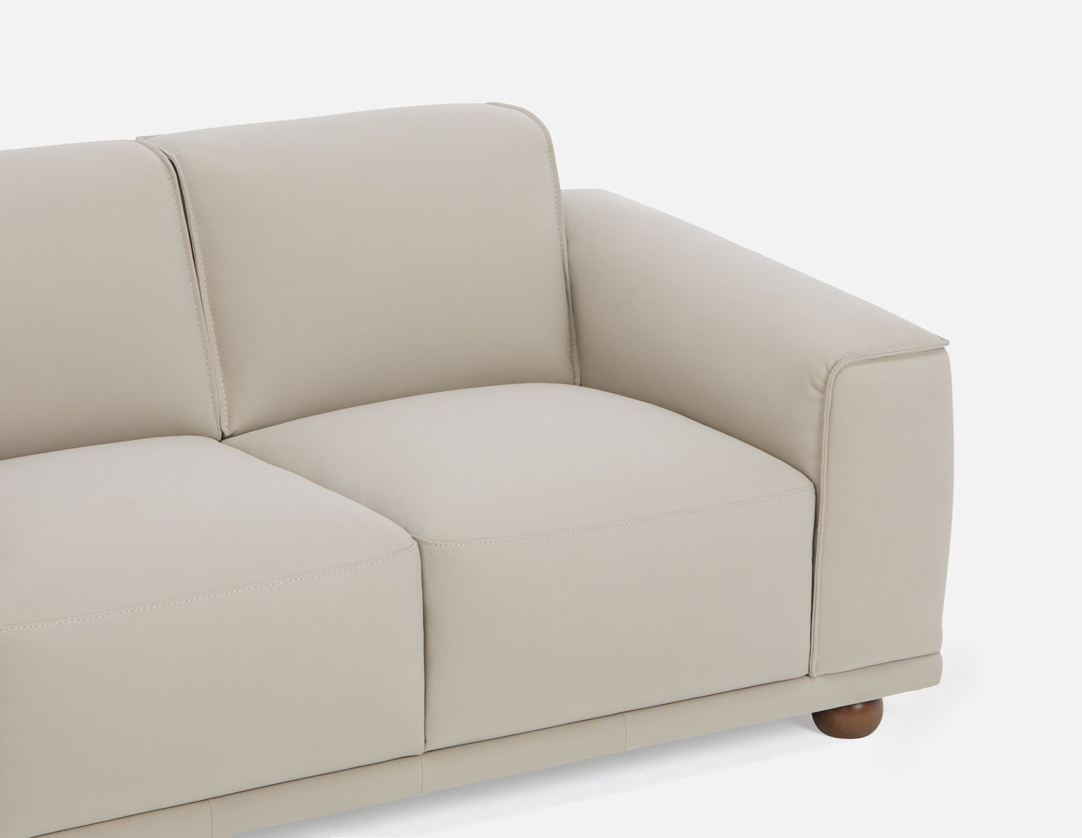 VIGO 100% leather apartment sofa undefined