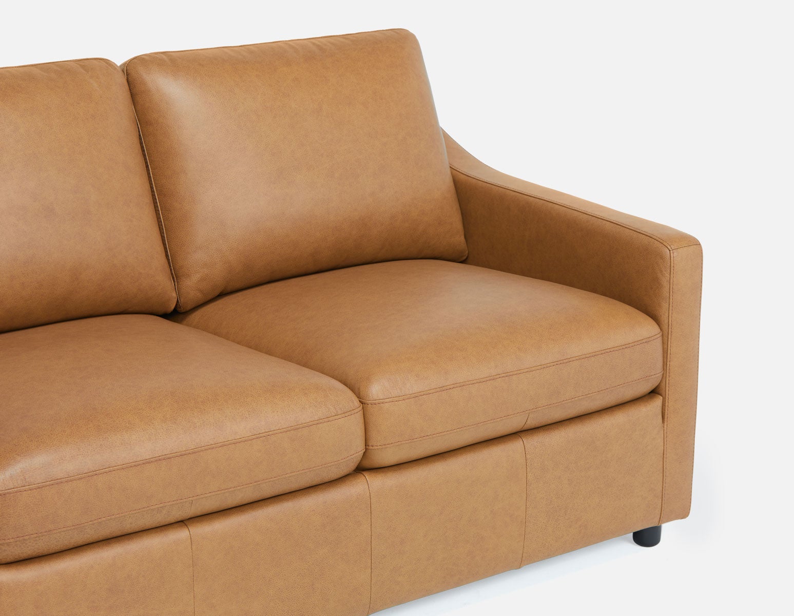 LIMA modern 100% leather loveseat undefined