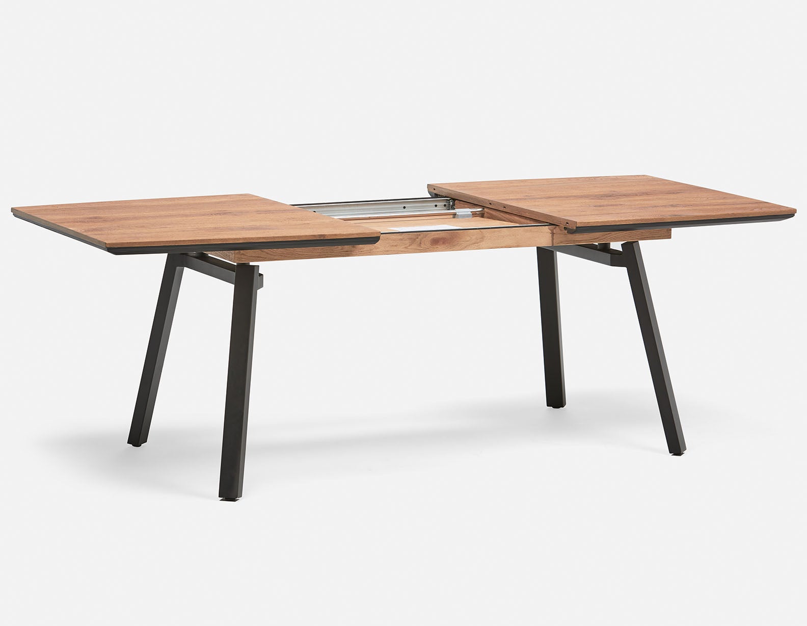 ZENGA table à rallonge en placage de chêne 190 cm à 240 cm undefined