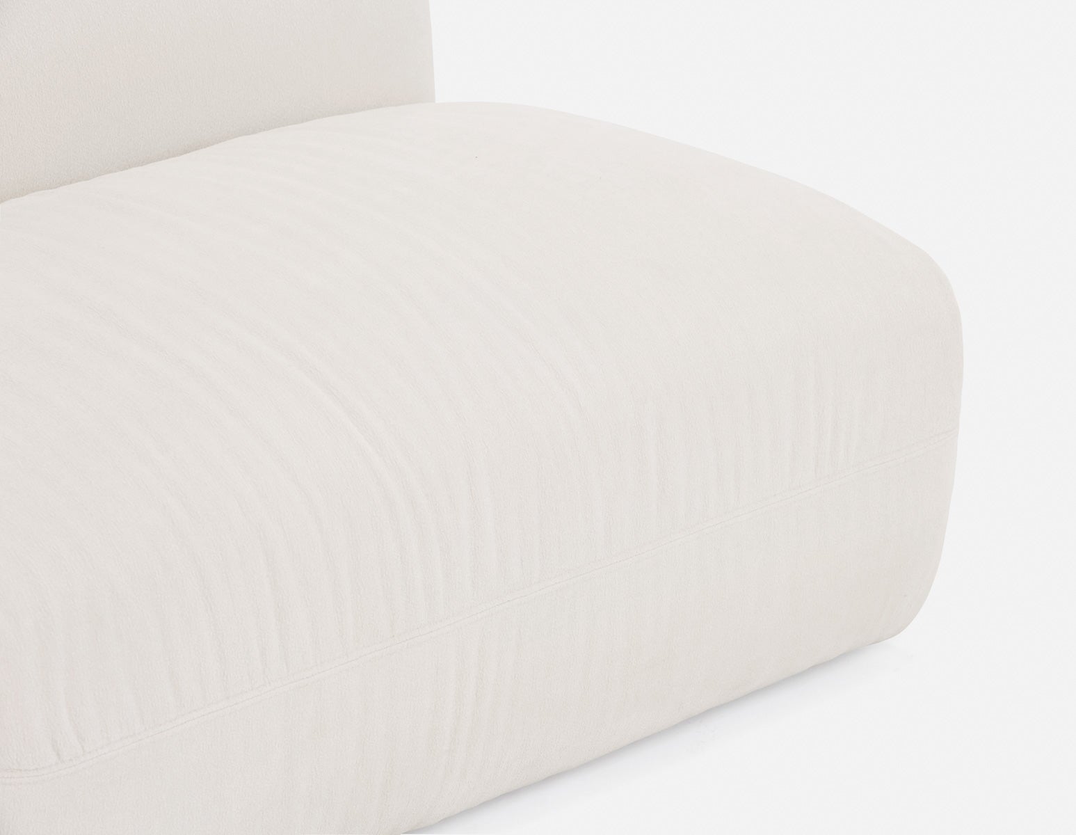 MODENA modular armless sofa customize to fit your space undefined