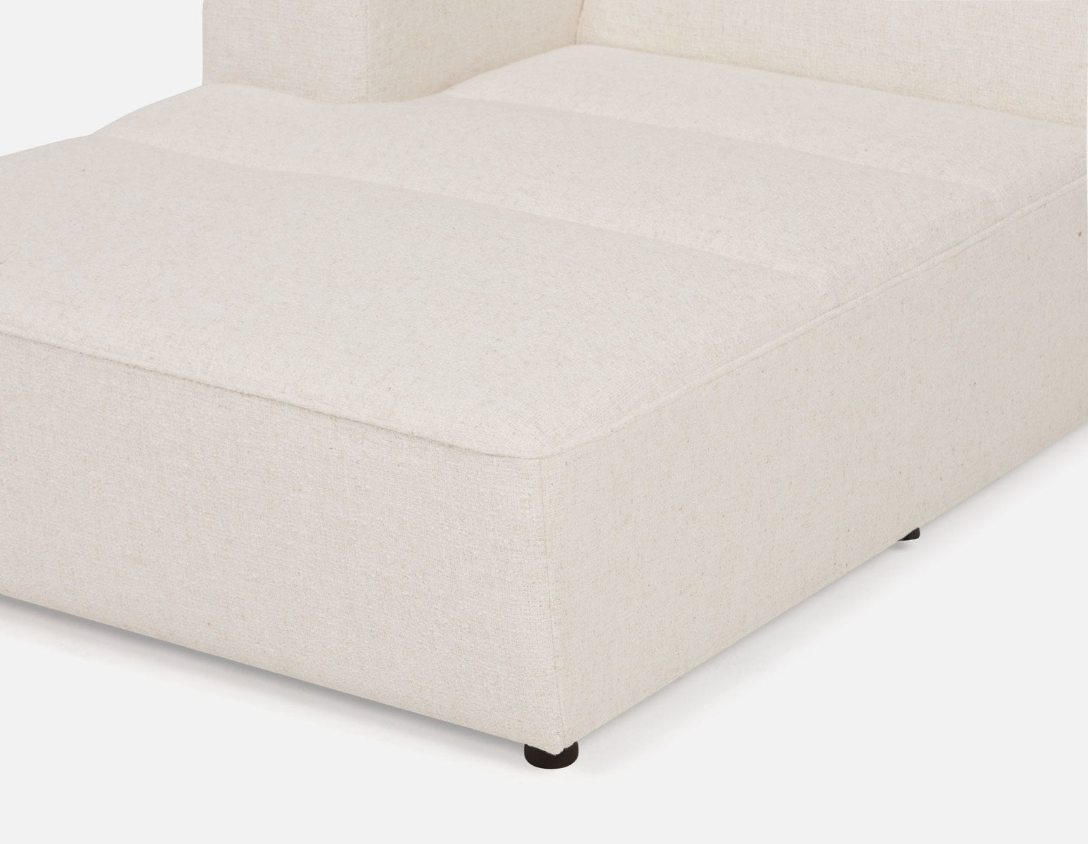 REVAN chaise longue côté gauche modulaire moderne avec accoudoir s'adapte à votre espace undefined