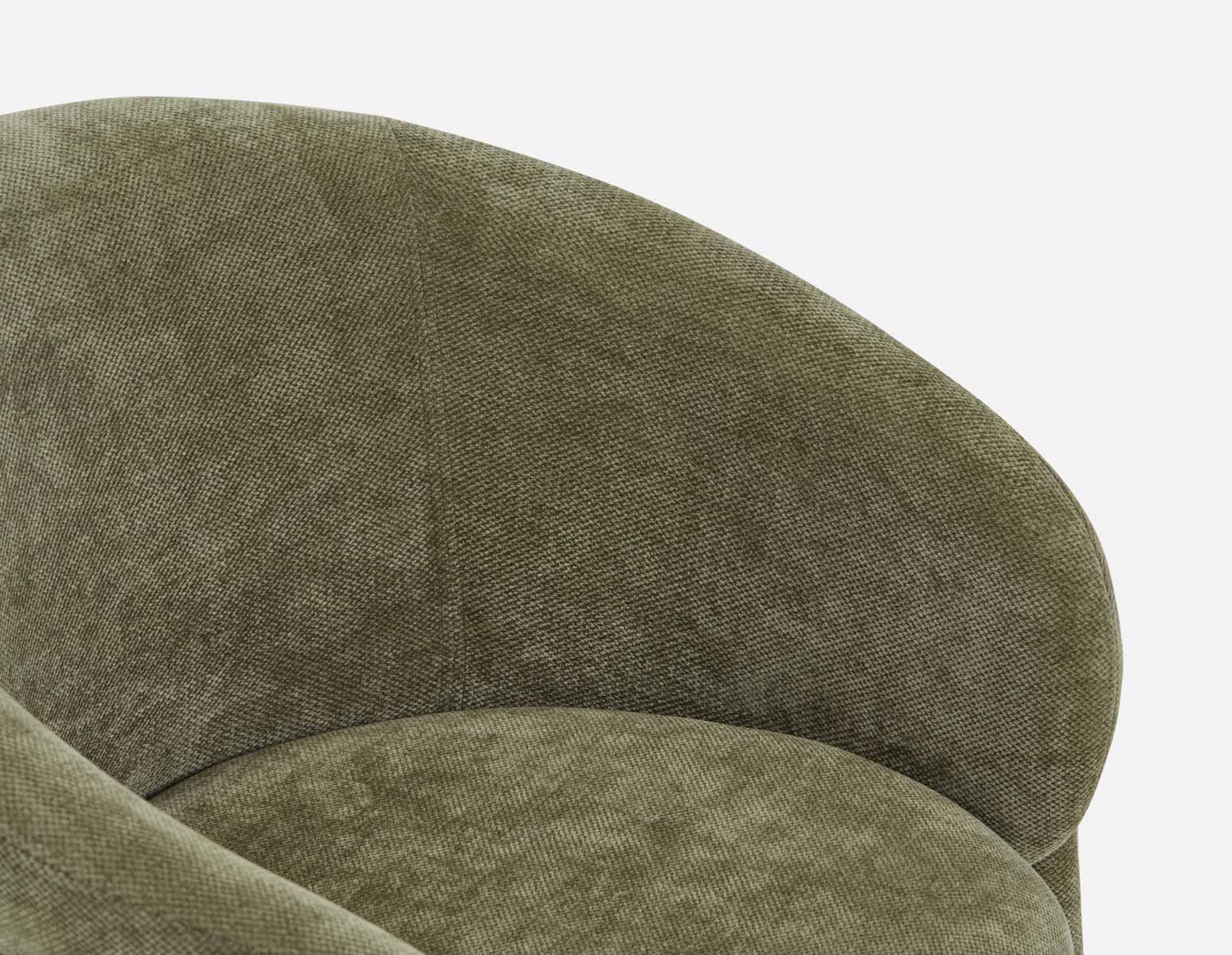 HANCHA chaise d'appoint moderne avec pouf undefined