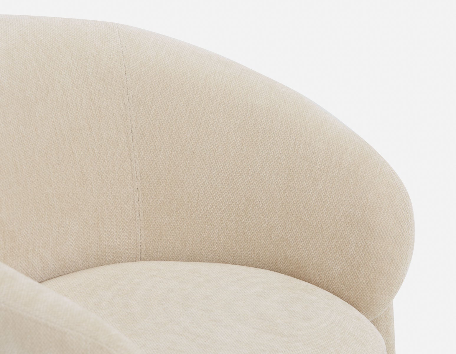 HANCHA modern accent chair with ottoman undefined