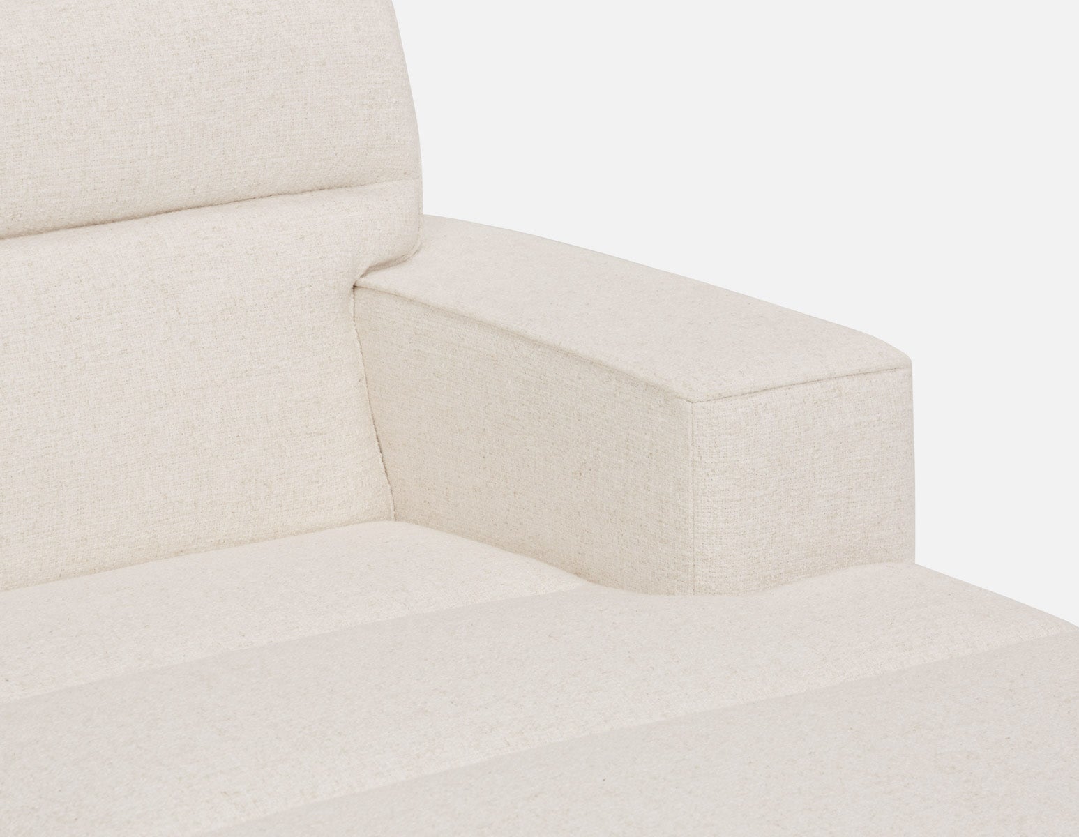 REVAN chaise longue côté droit modulaire moderne avec accoudoir s'adapte à votre espace undefined